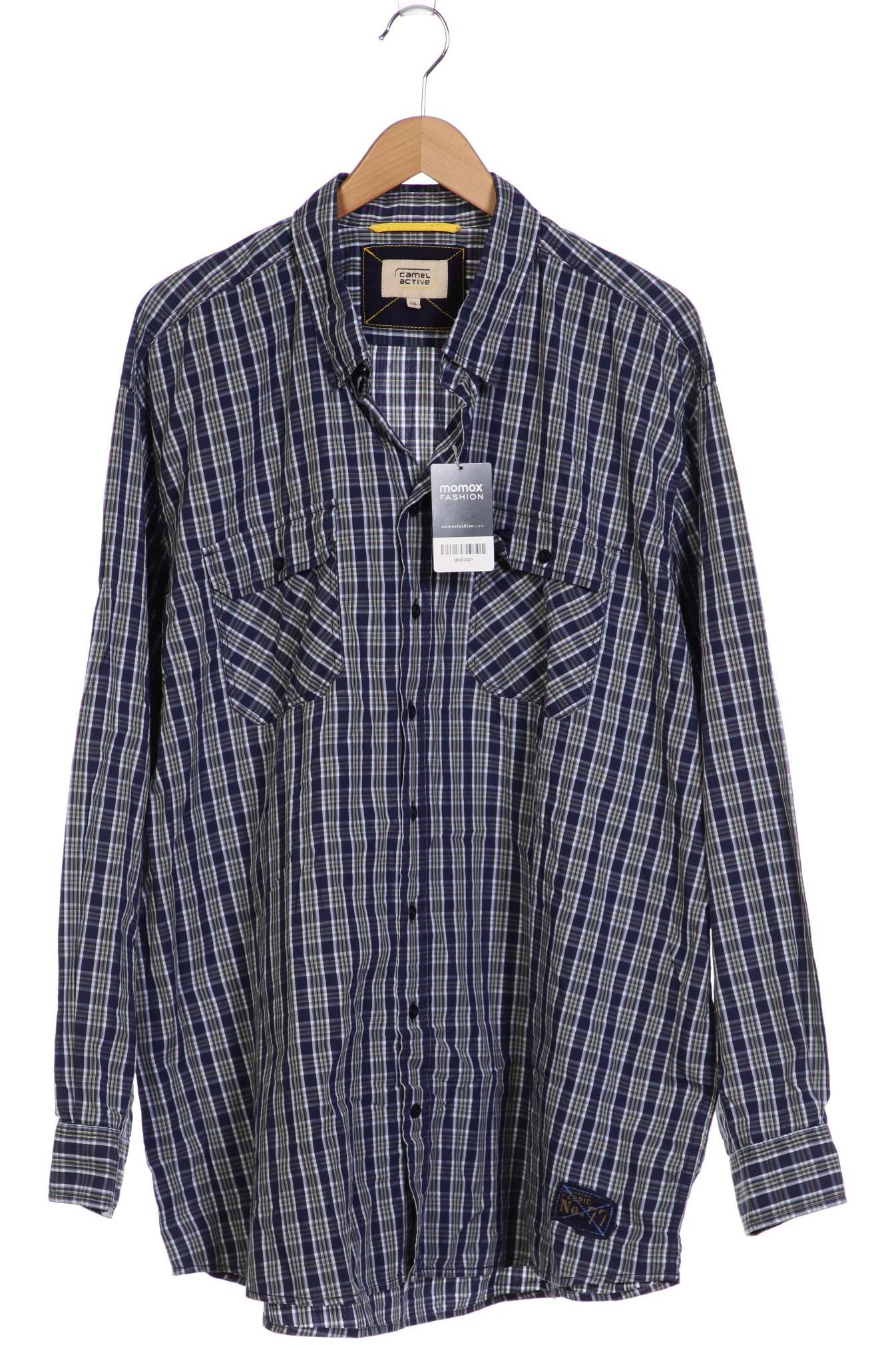

camel active Herren Hemd, marineblau, Gr. 58