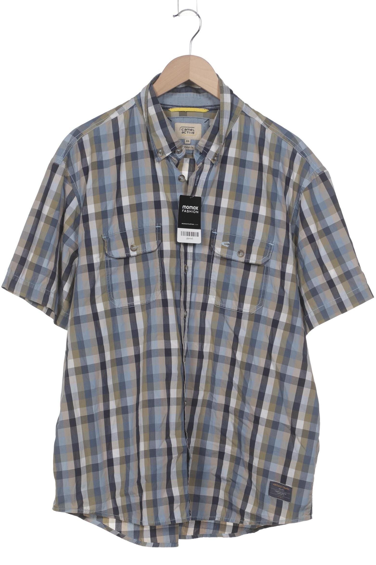 

camel active Herren Hemd, blau, Gr. 56