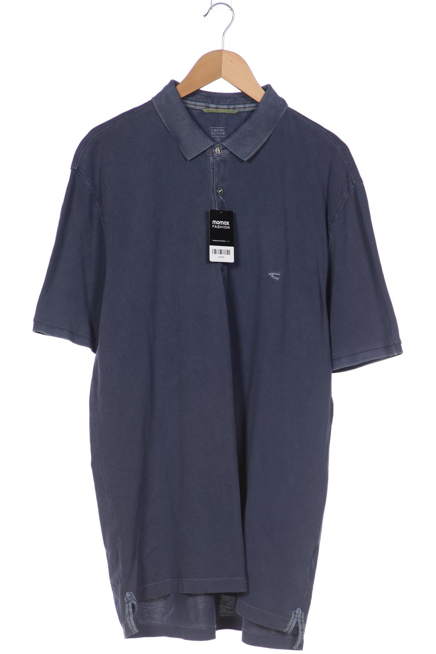 

camel active Herren Poloshirt, blau, Gr. 58
