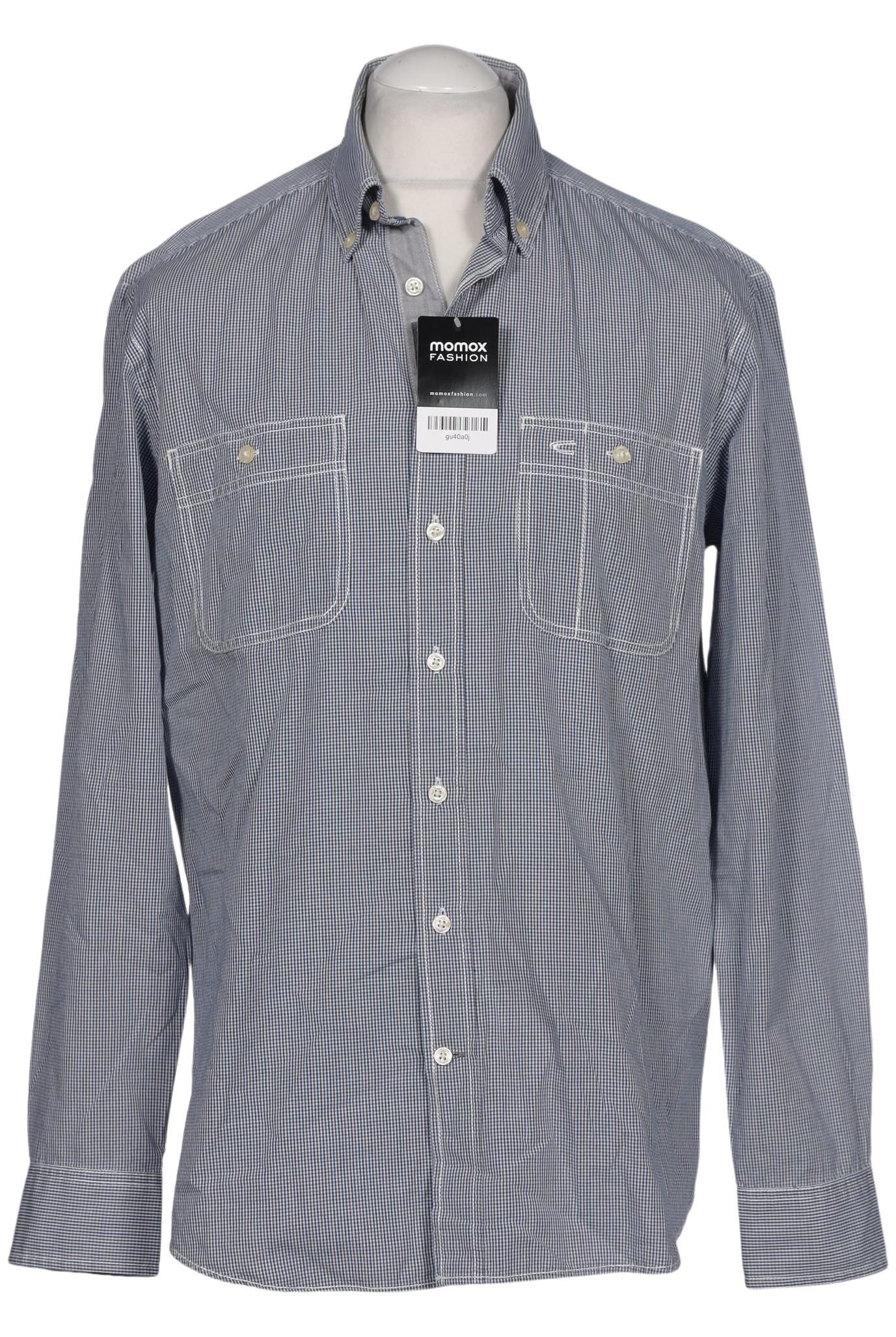

camel active Herren Hemd, blau, Gr. 48