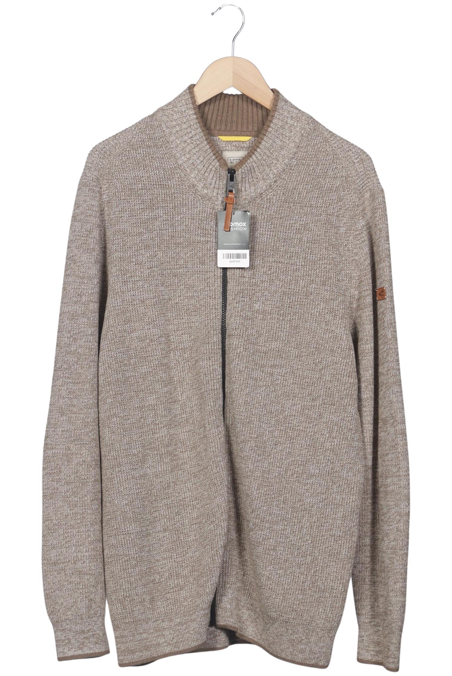 

camel active Herren Strickjacke, beige, Gr. 56