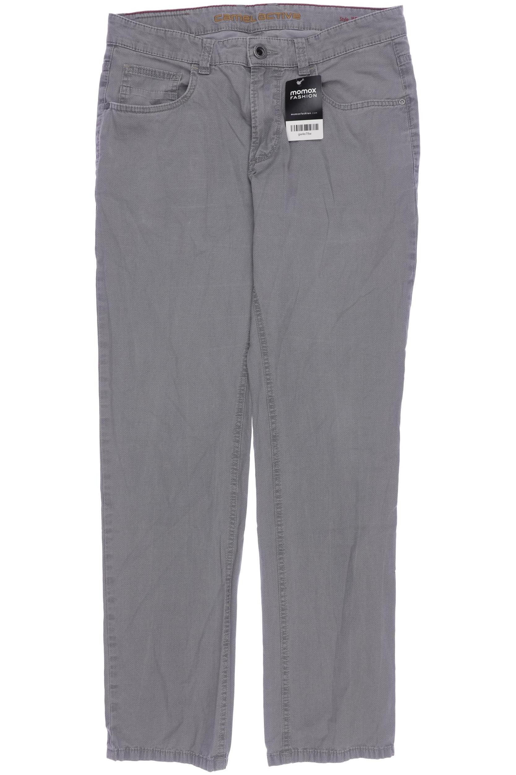 

camel active Herren Stoffhose, grau, Gr. 33