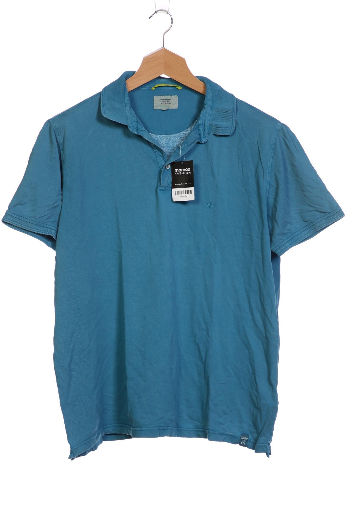 

camel active Herren Poloshirt, blau, Gr. 58