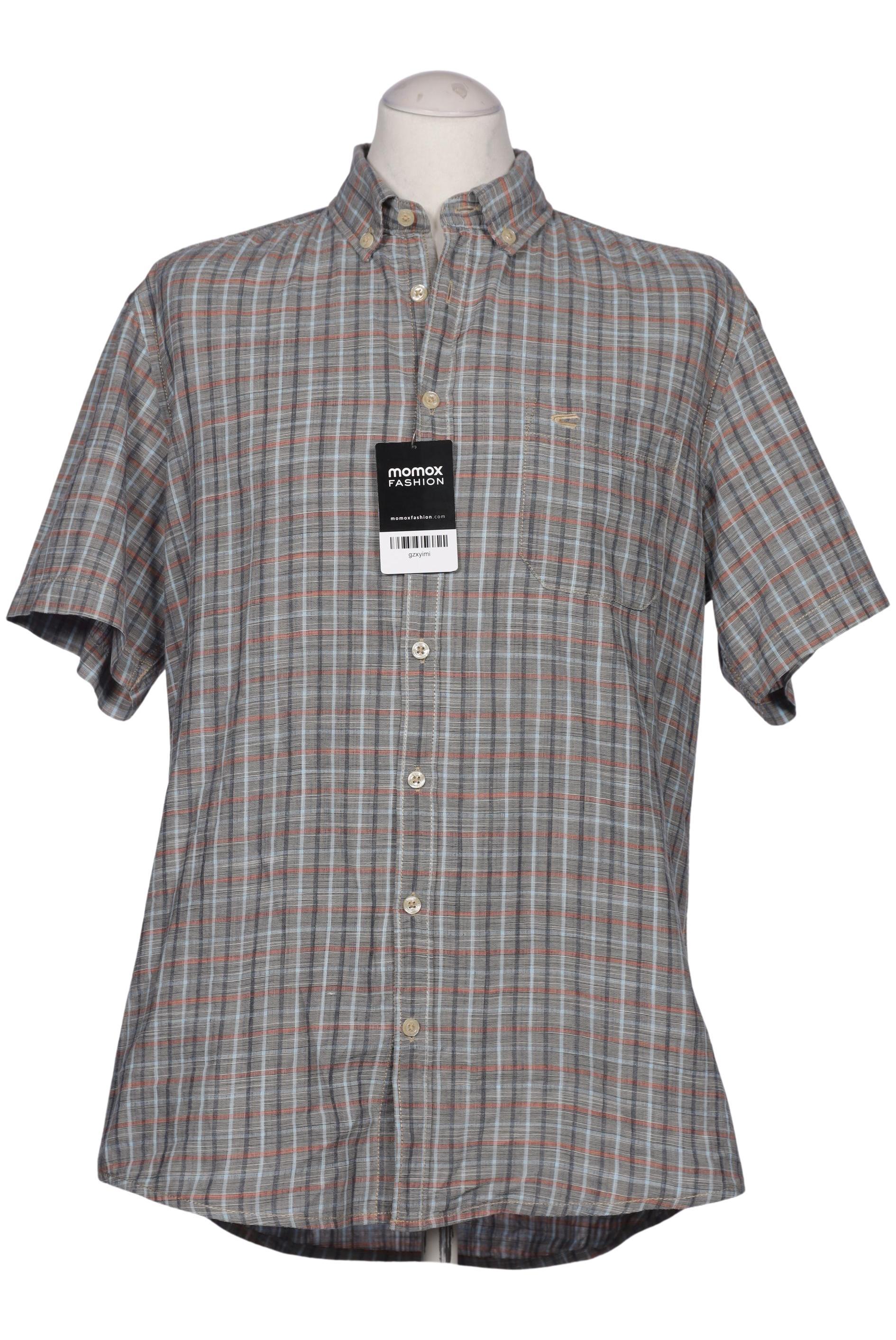 

camel active Herren Hemd, grau, Gr. 48