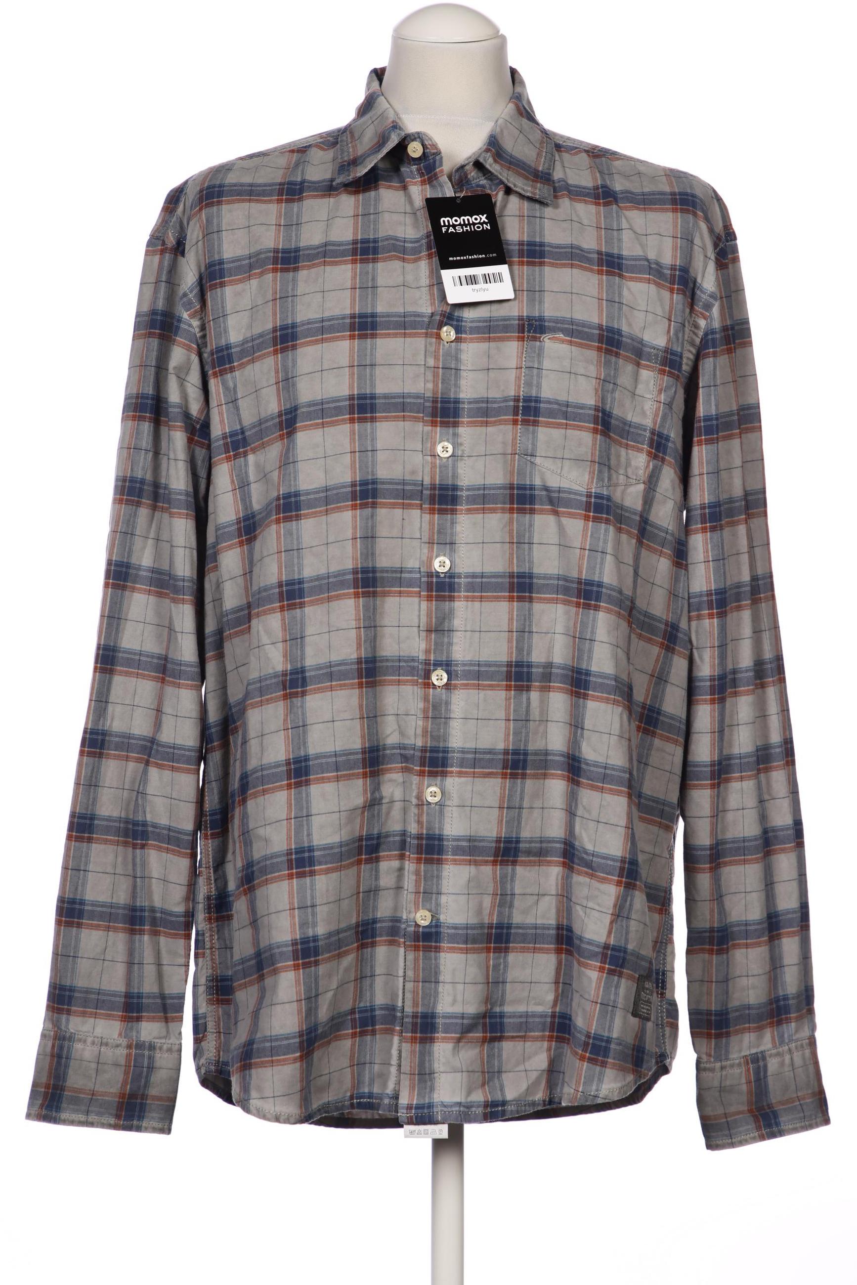 

camel active Herren Hemd, grau, Gr. 52