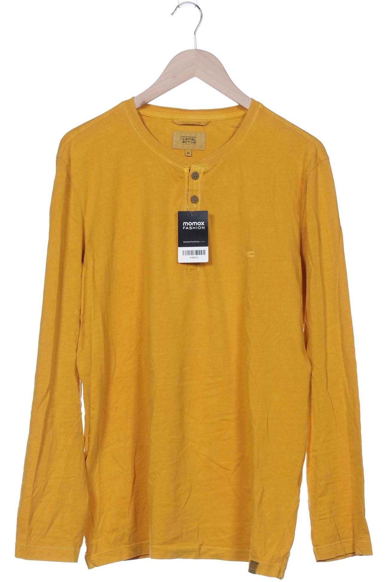 

camel active Herren Langarmshirt, orange, Gr. 54
