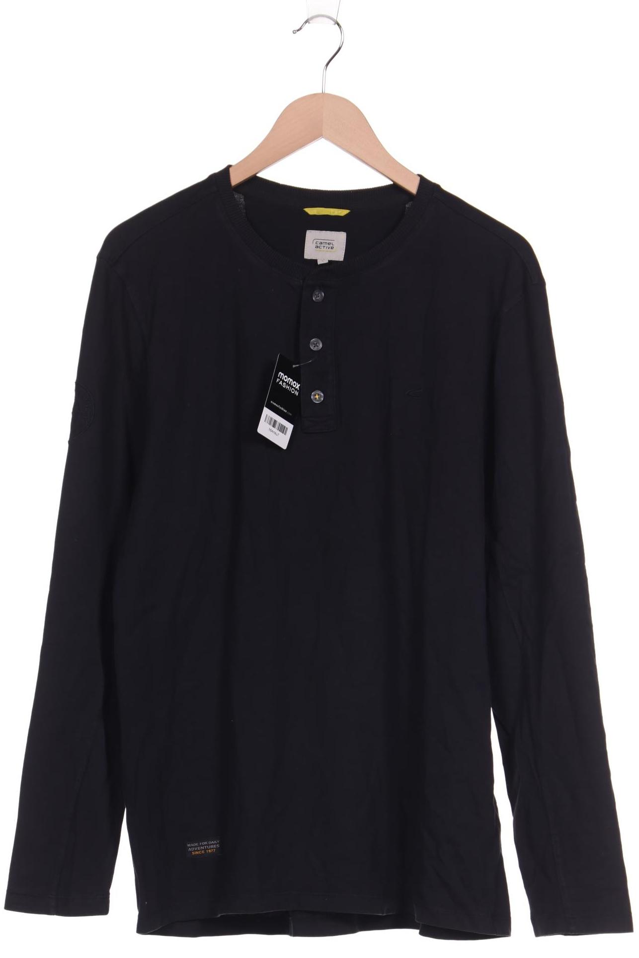 

camel active Herren Langarmshirt, schwarz