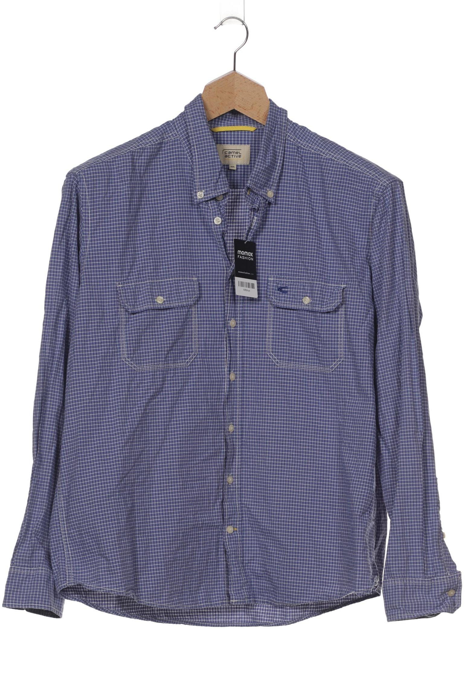 

camel active Herren Hemd, blau, Gr. 56