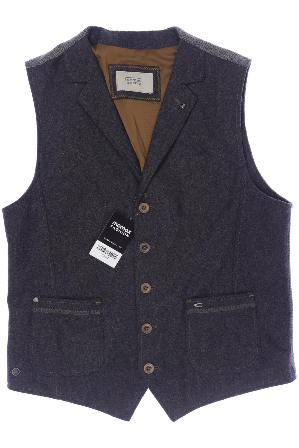 

camel active Herren Weste, grau, Gr. 48