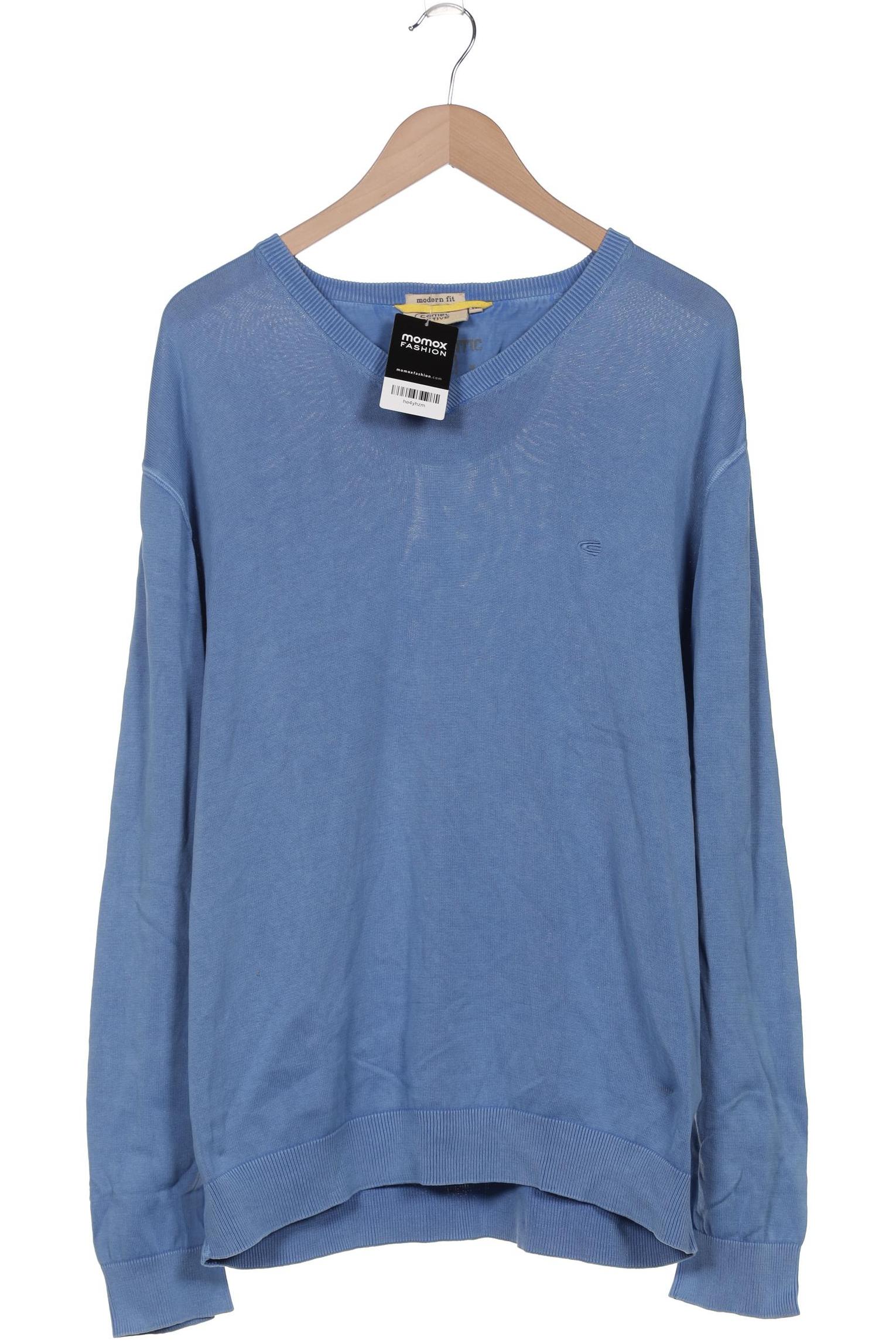 

camel active Herren Pullover, blau, Gr. 56