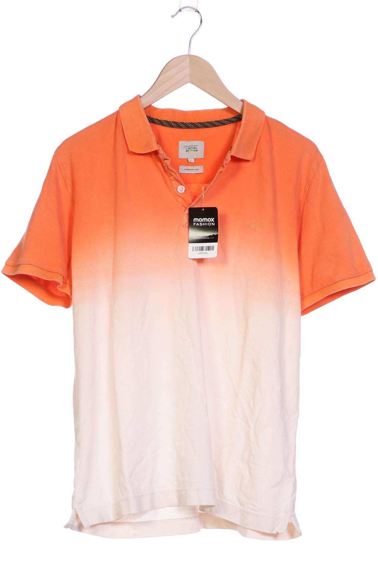 

camel active Herren Poloshirt, orange, Gr. 52