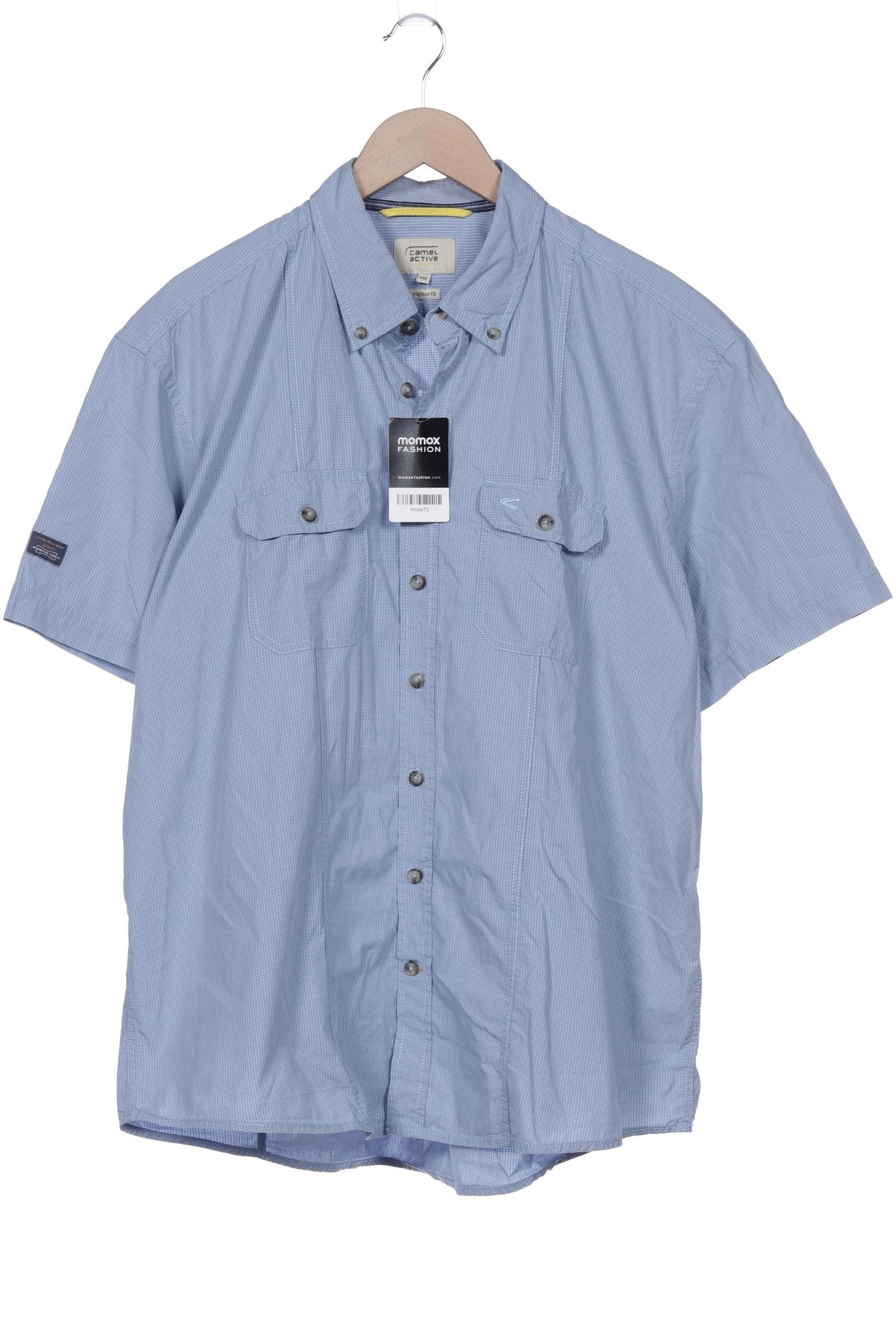 

camel active Herren Hemd, hellblau, Gr. 56