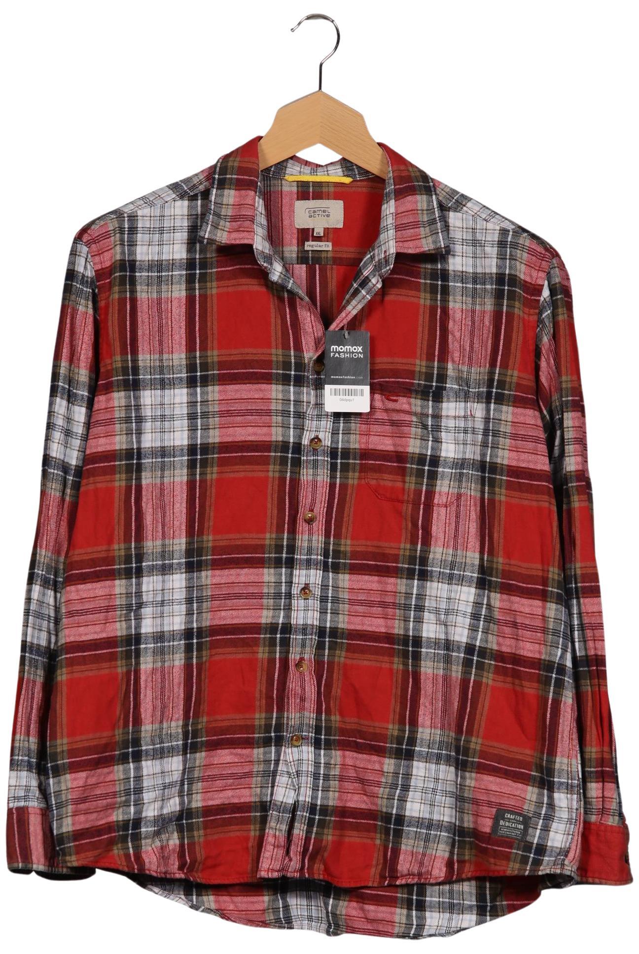 

camel active Herren Hemd, rot, Gr. 56