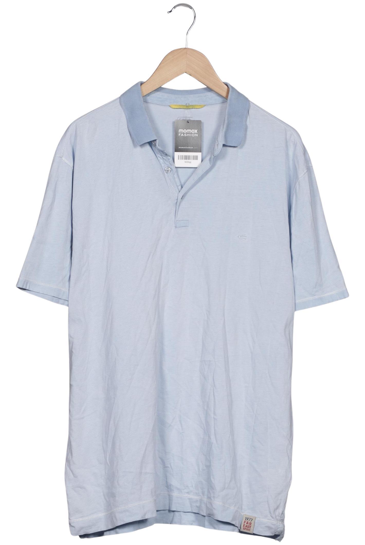 

camel active Herren Poloshirt, blau, Gr. 56