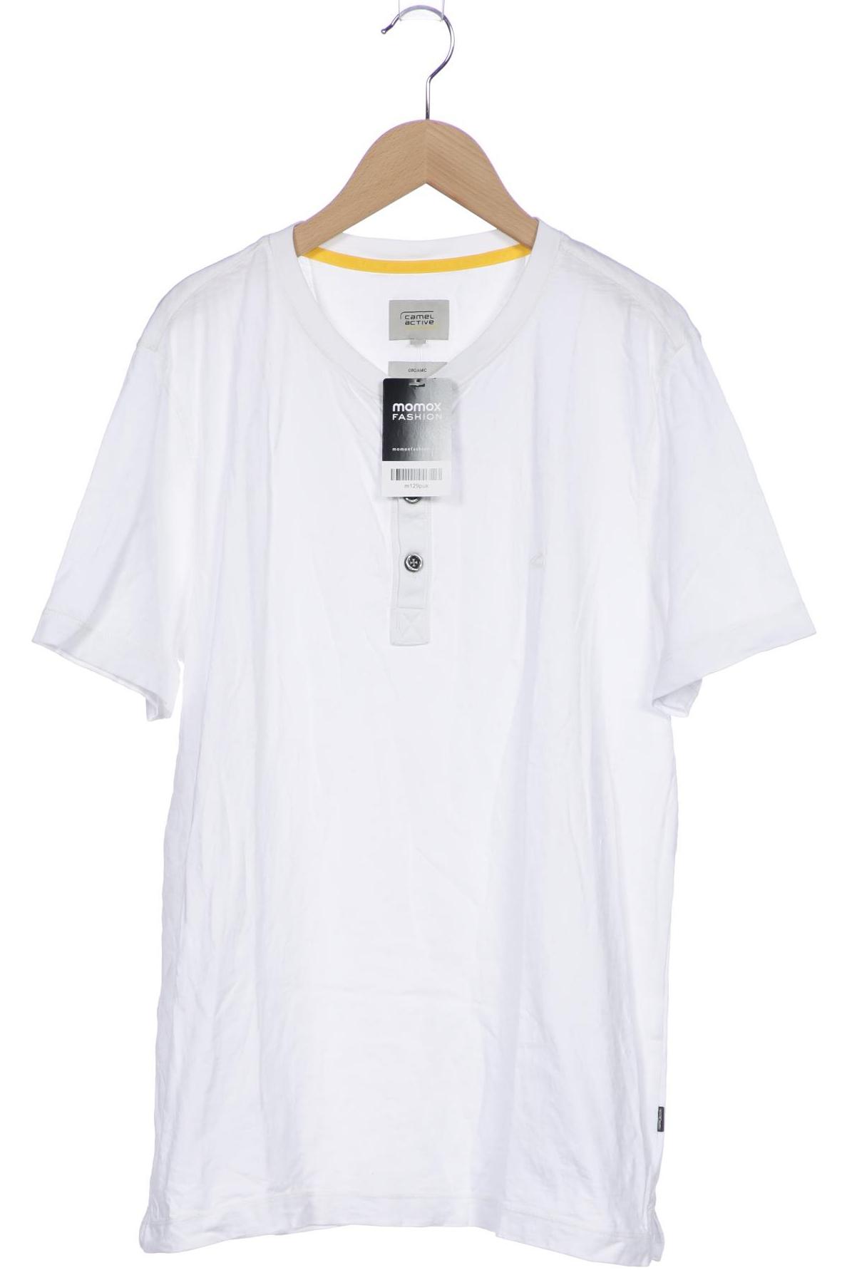

camel active Herren T-Shirt, weiß, Gr. 48