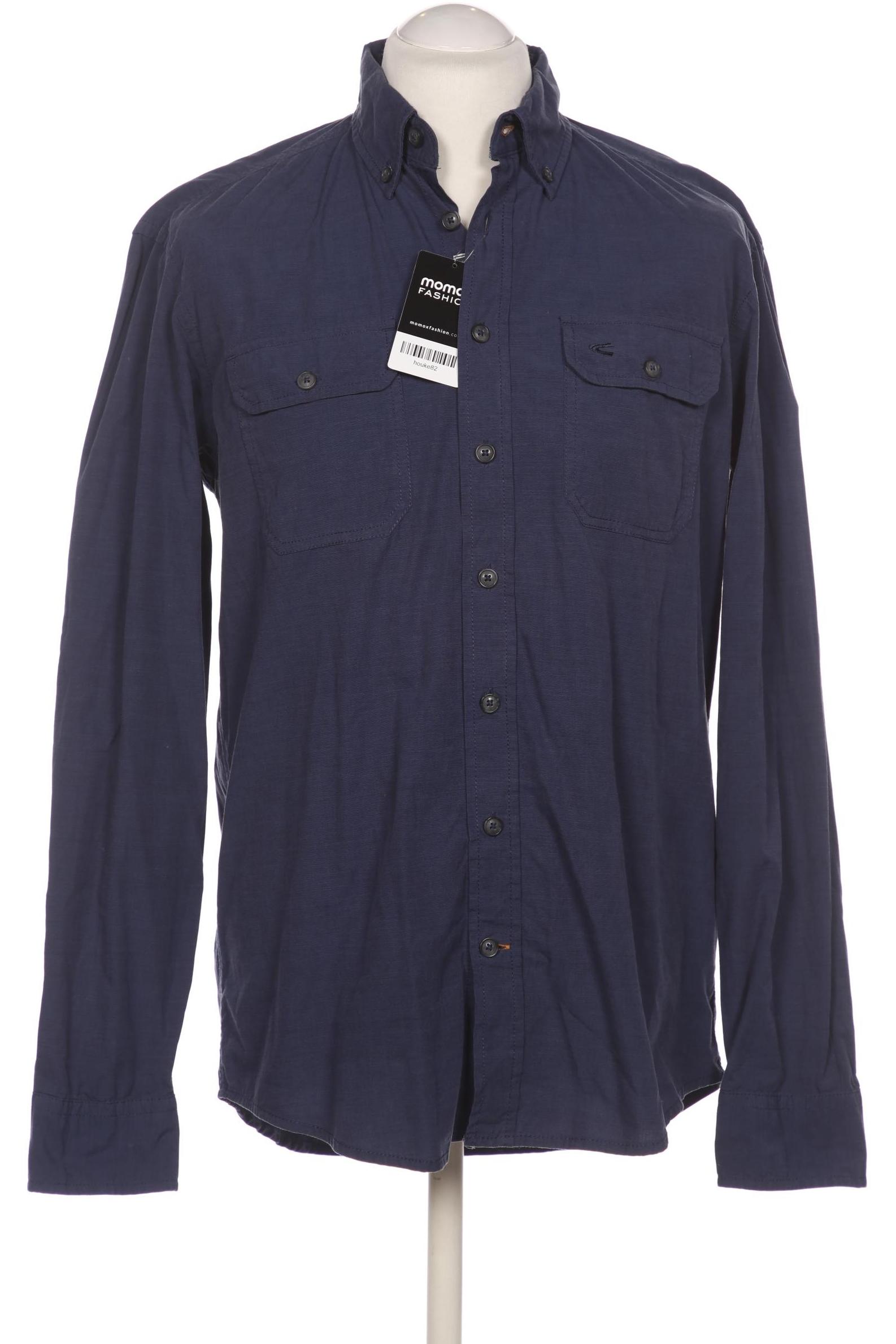 

camel active Herren Hemd, marineblau, Gr. 48
