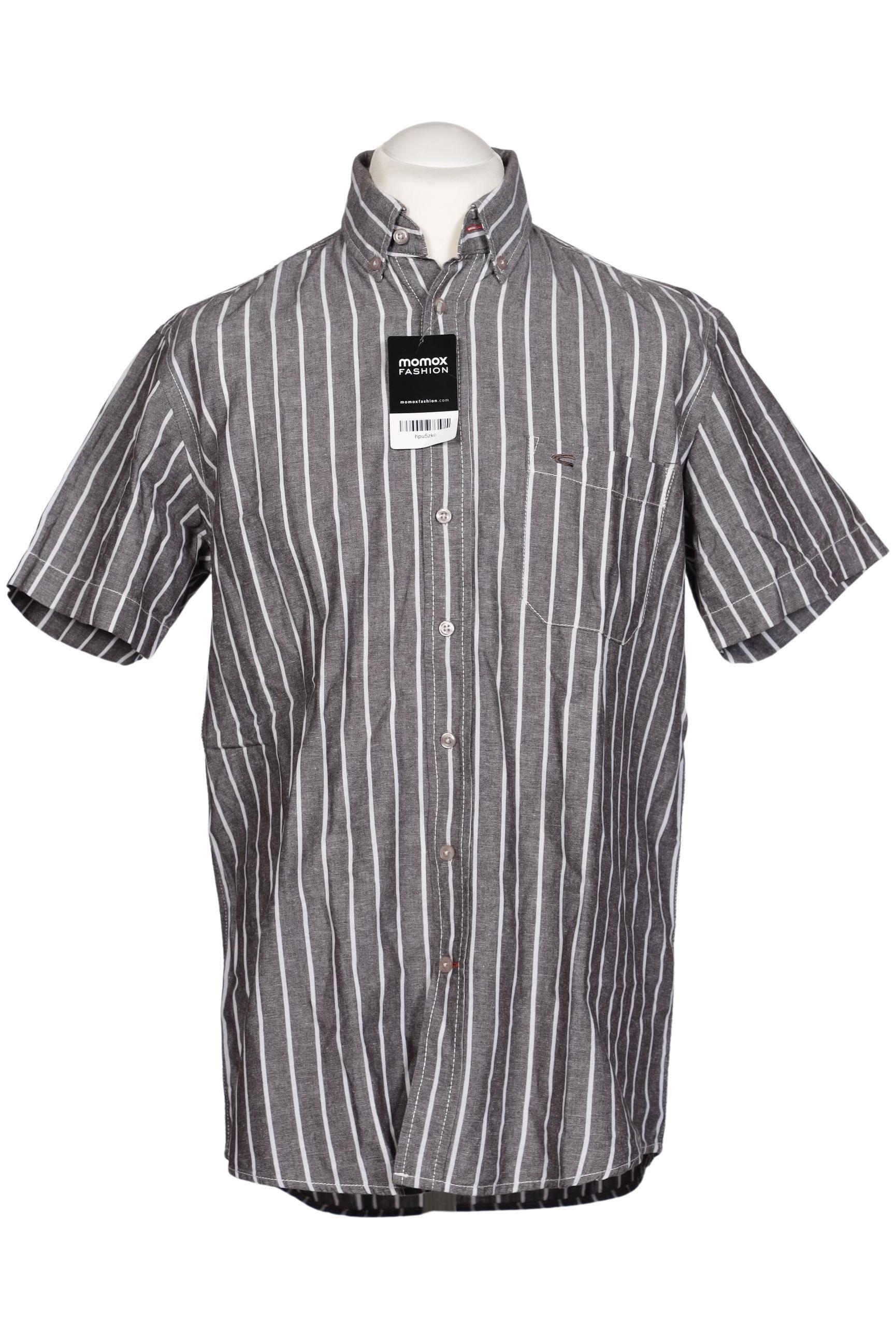 

camel active Herren Hemd, grau, Gr. 48