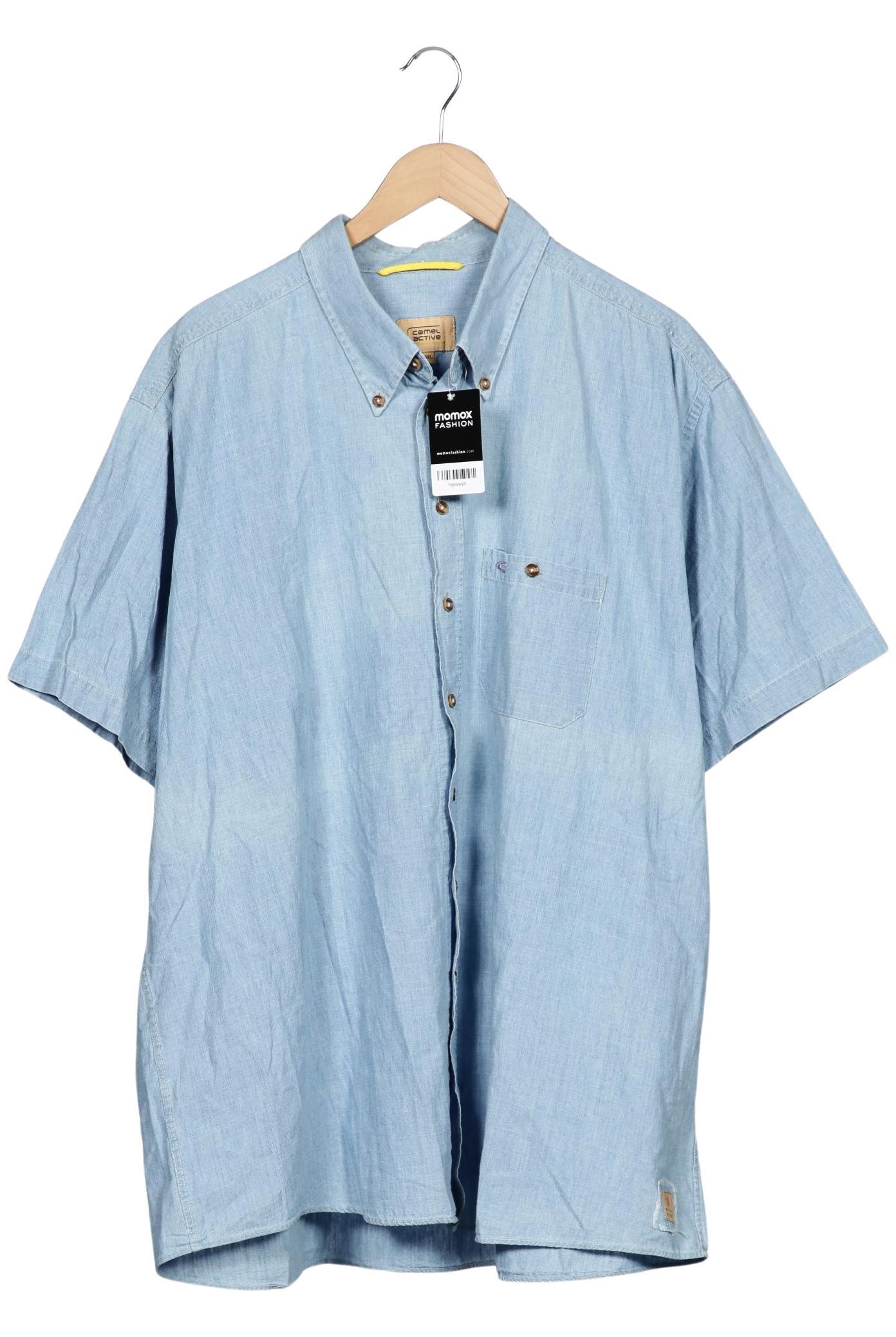 

camel active Herren Hemd, hellblau, Gr. 60