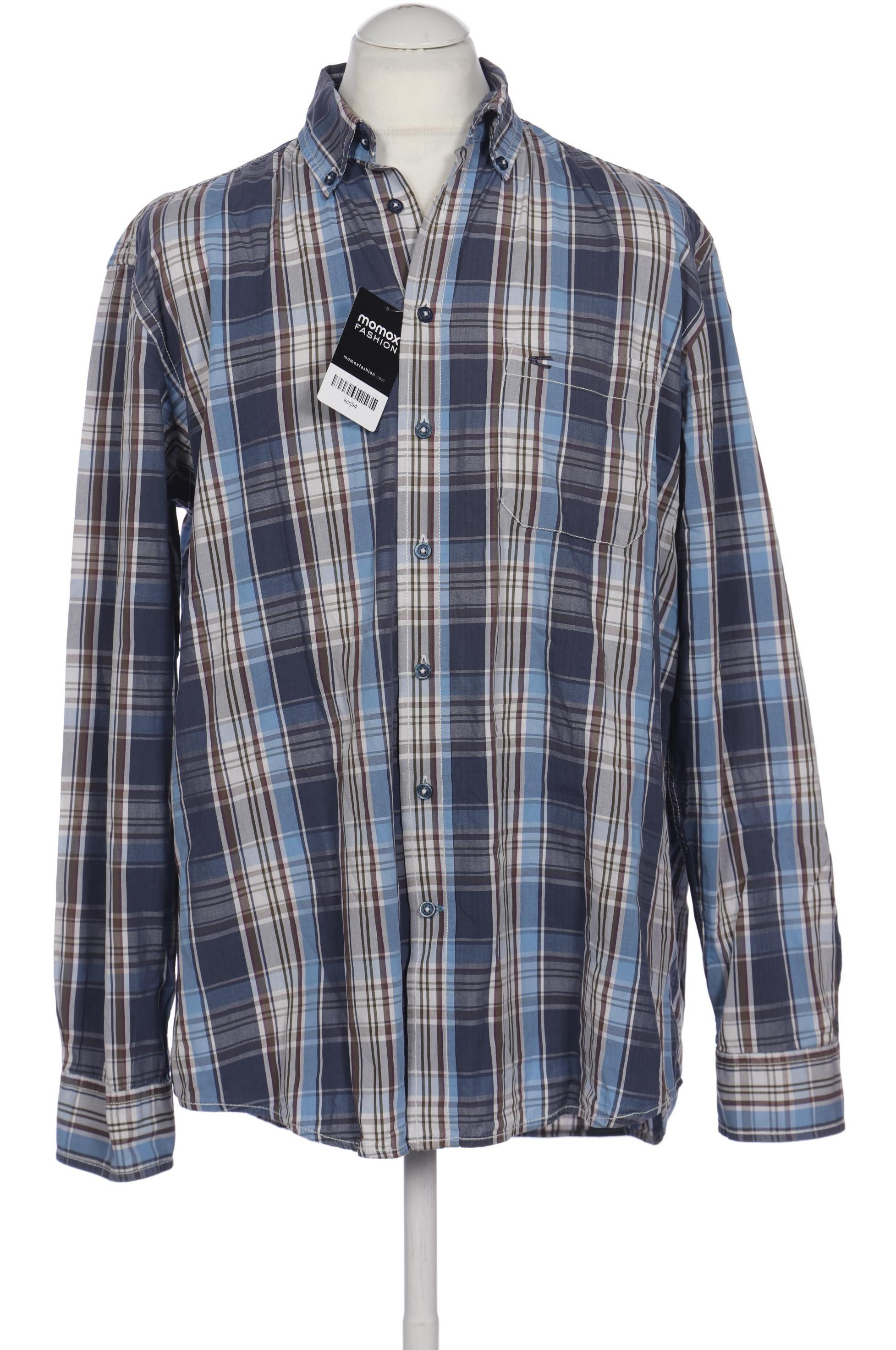 

camel active Herren Hemd, blau, Gr. 52