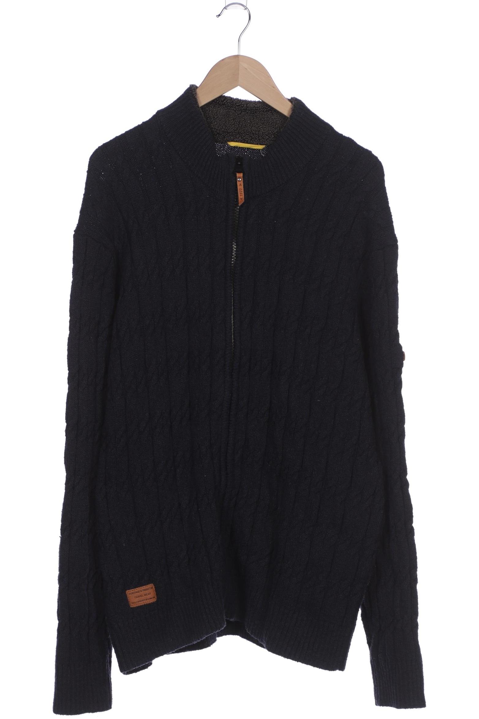 

camel active Herren Strickjacke, marineblau, Gr. 56