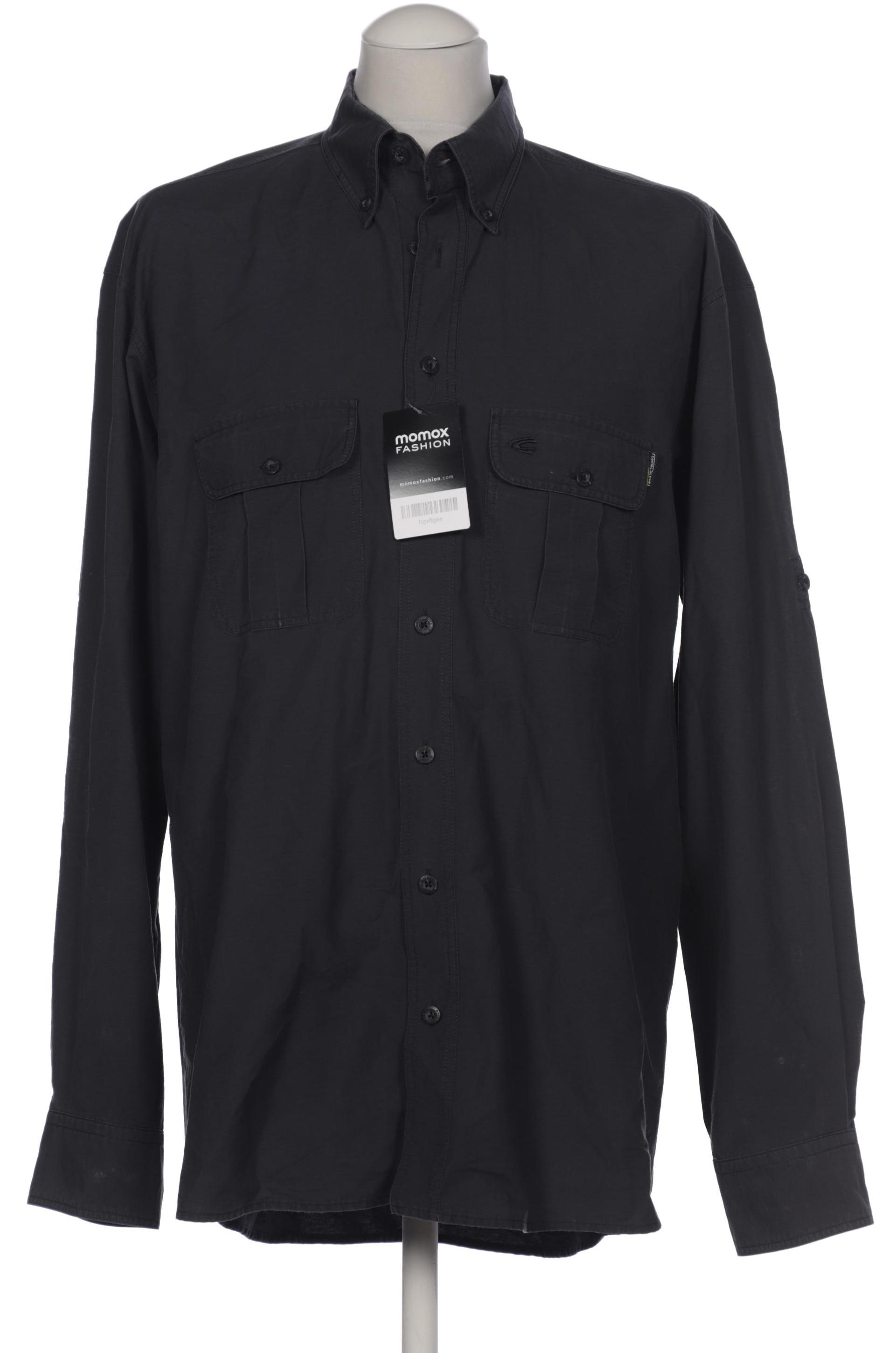 

camel active Herren Hemd, grau, Gr. 48