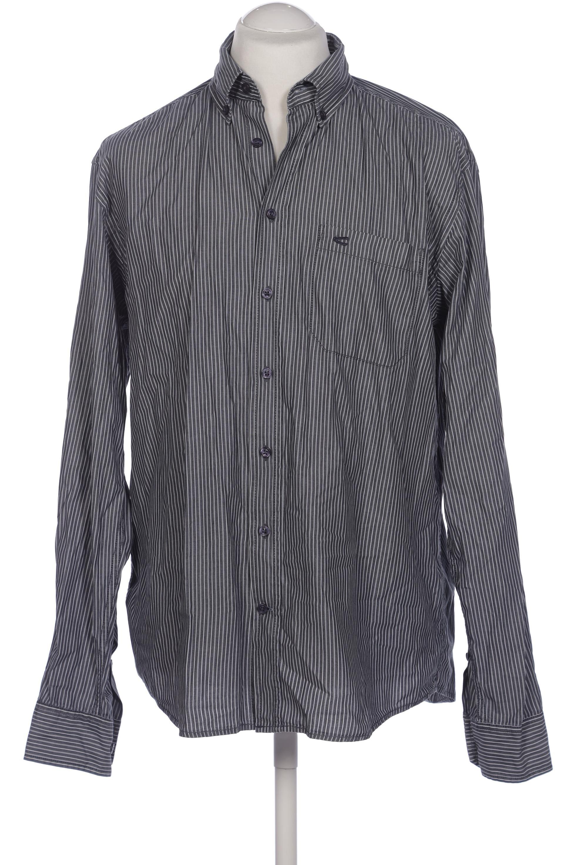 

camel active Herren Hemd, grau, Gr. 52