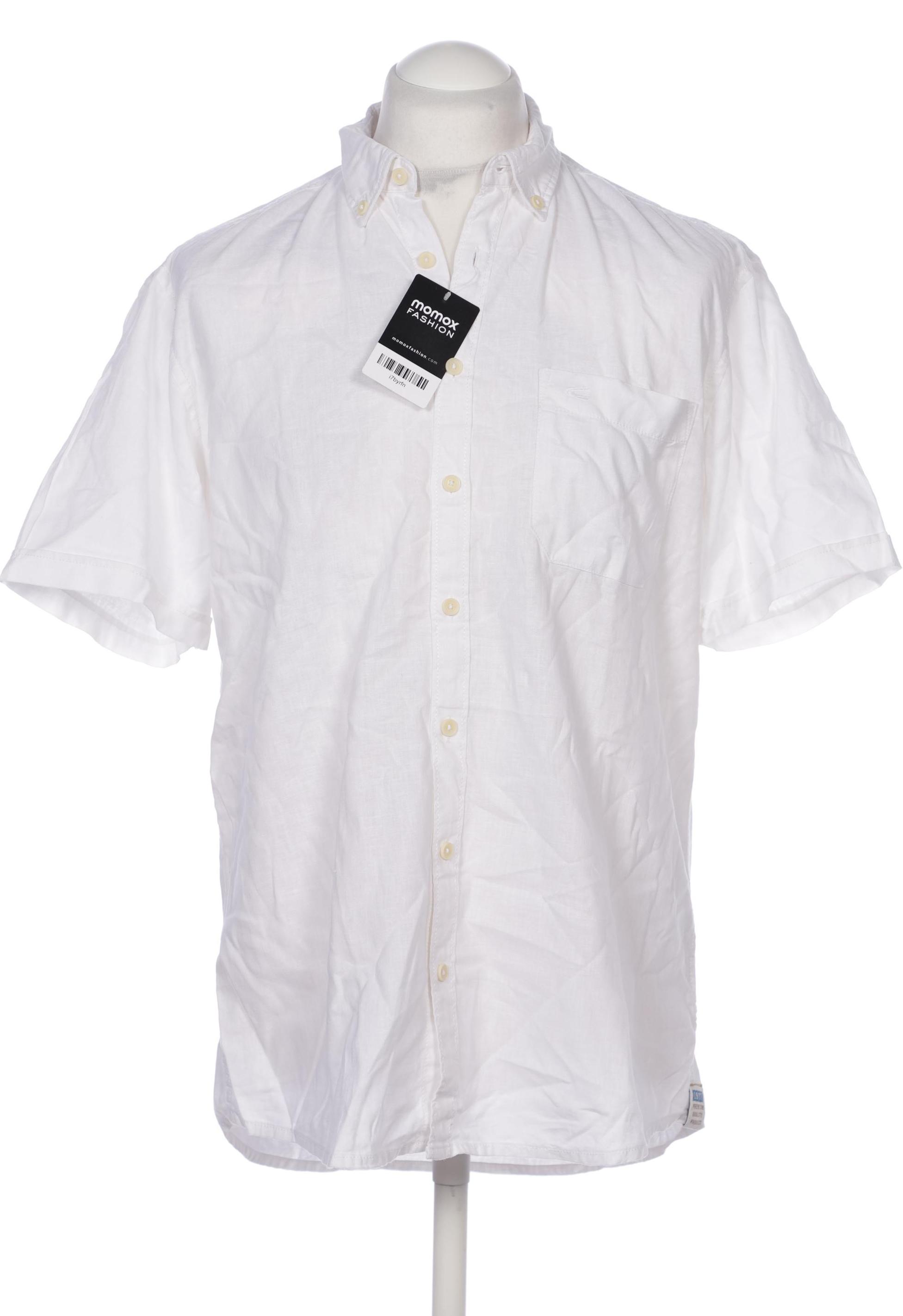 

camel active Herren Hemd, weiß, Gr. 48