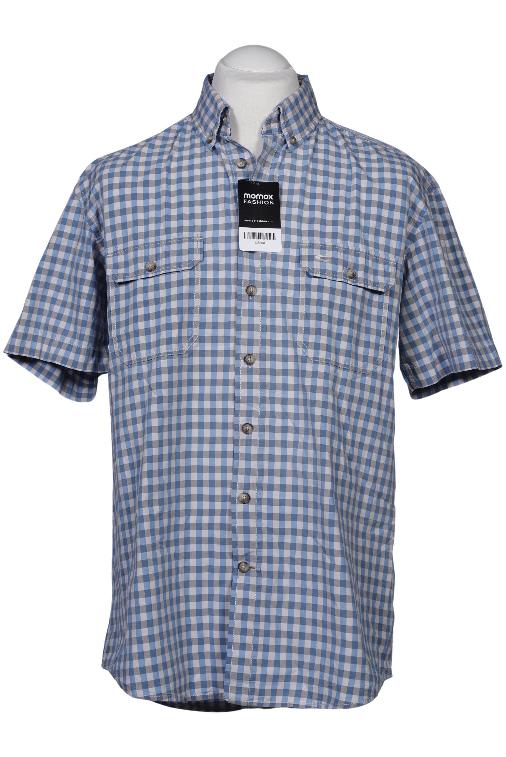 

camel active Herren Hemd, hellblau, Gr. 52