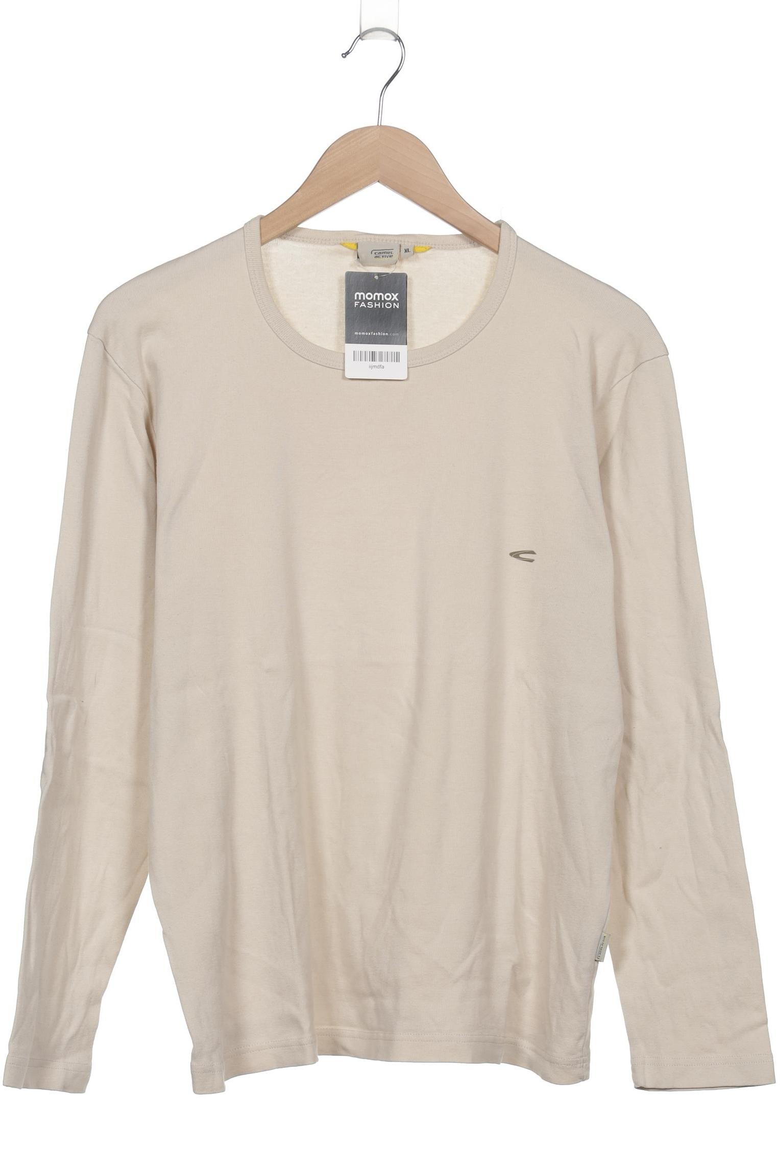 

camel active Herren Langarmshirt, cremeweiß, Gr. 54