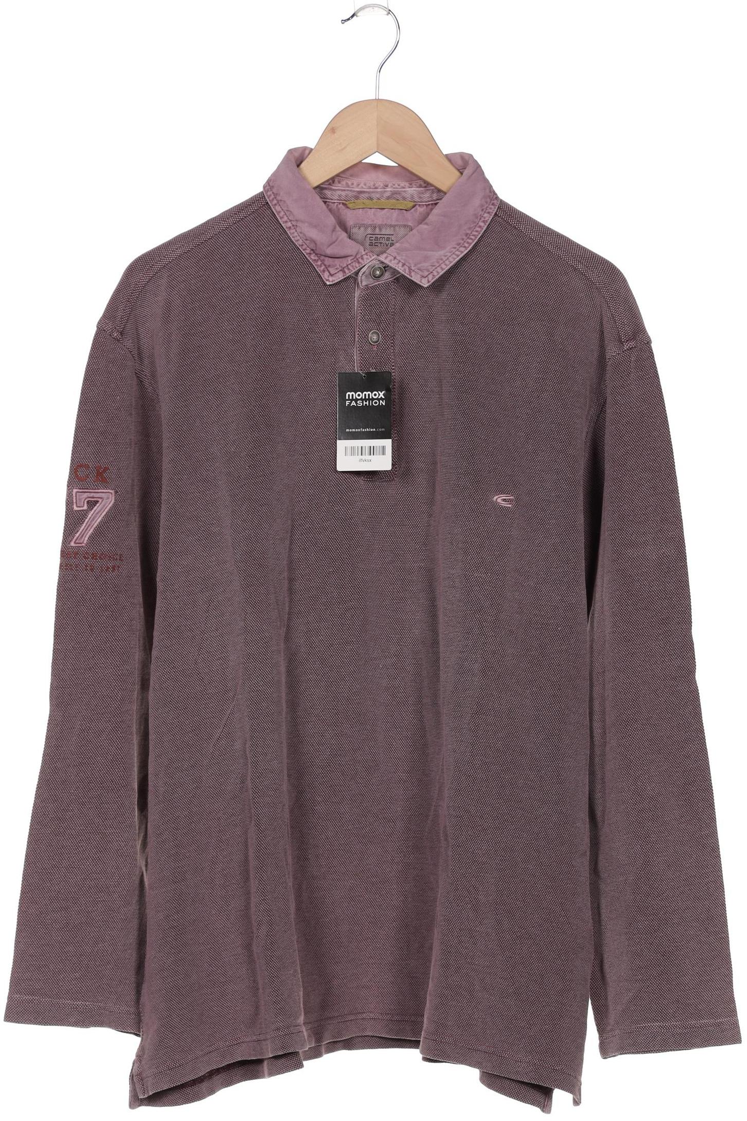 

camel active Herren Poloshirt, bordeaux, Gr. 58