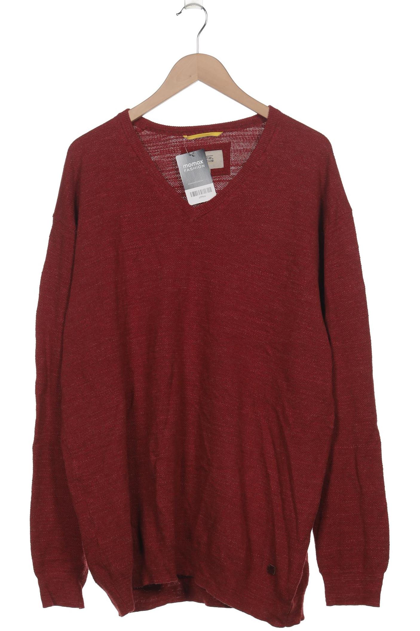 

camel active Herren Pullover, rot, Gr. 58