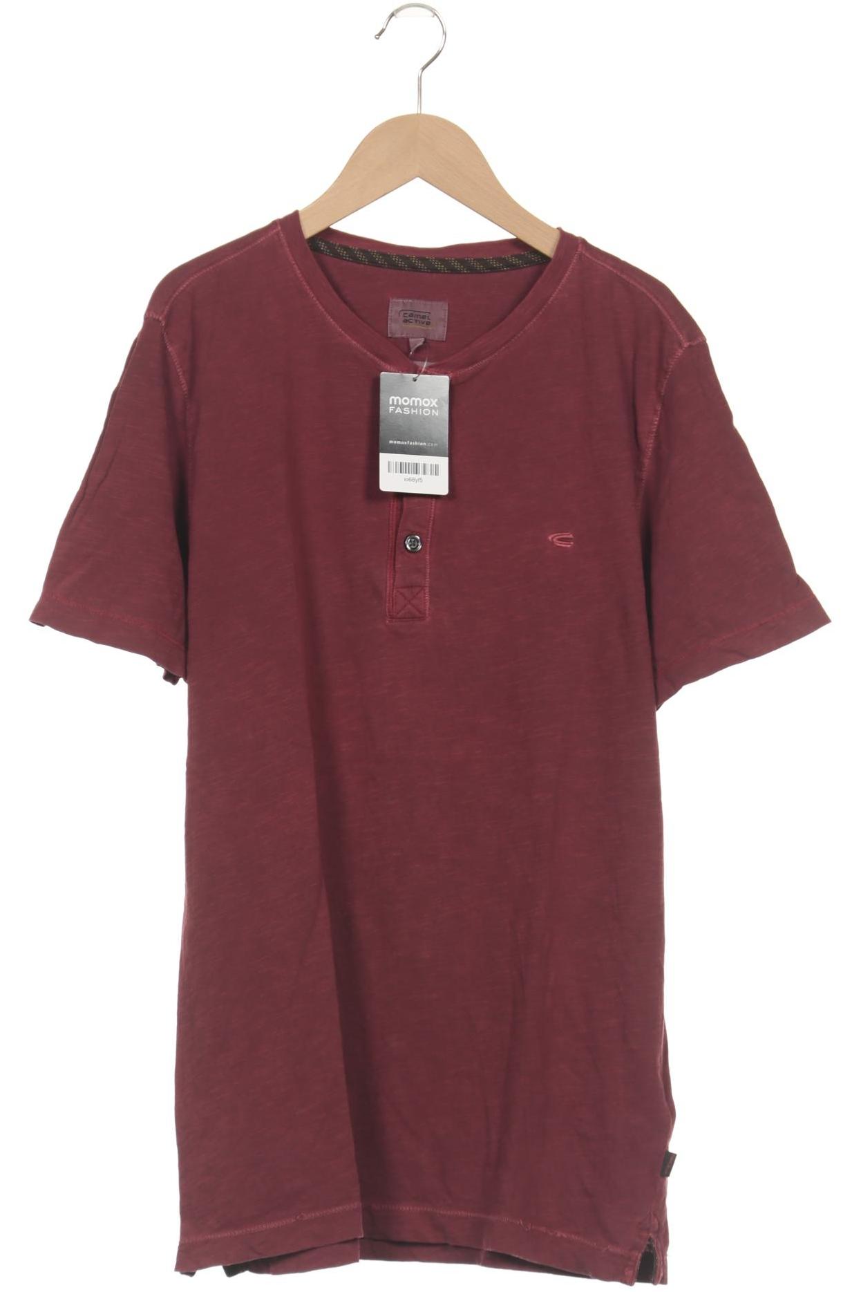 

camel active Herren T-Shirt, bordeaux, Gr. 48