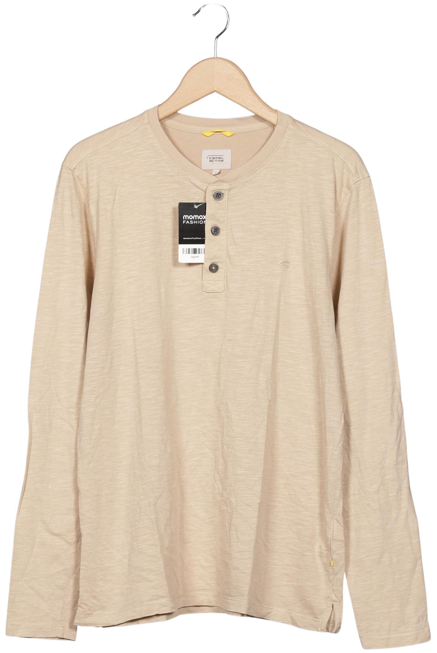 Thumbnail - camel active Herren Langarmshirt, beige, Gr. 48