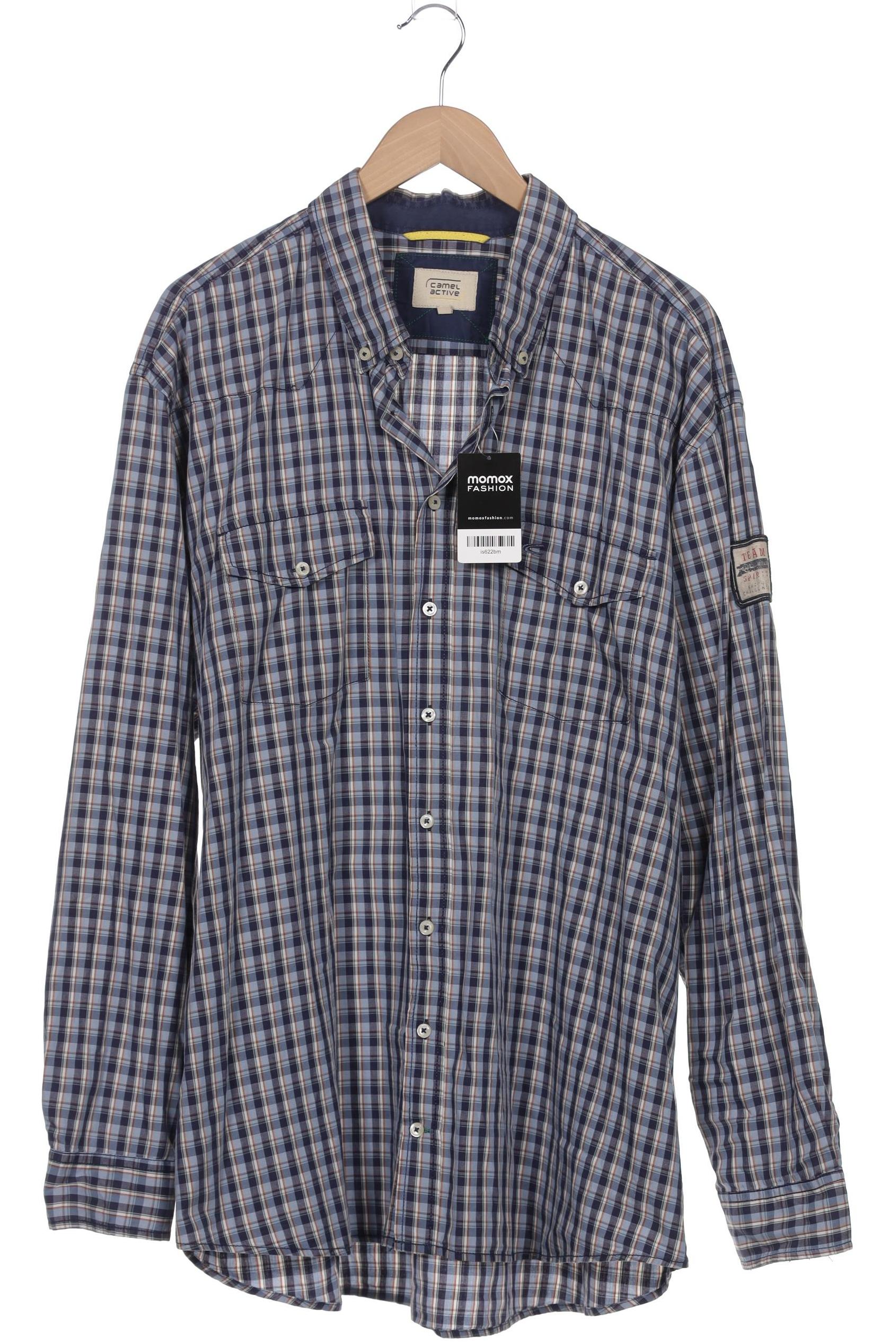 

camel active Herren Hemd, blau, Gr. 58