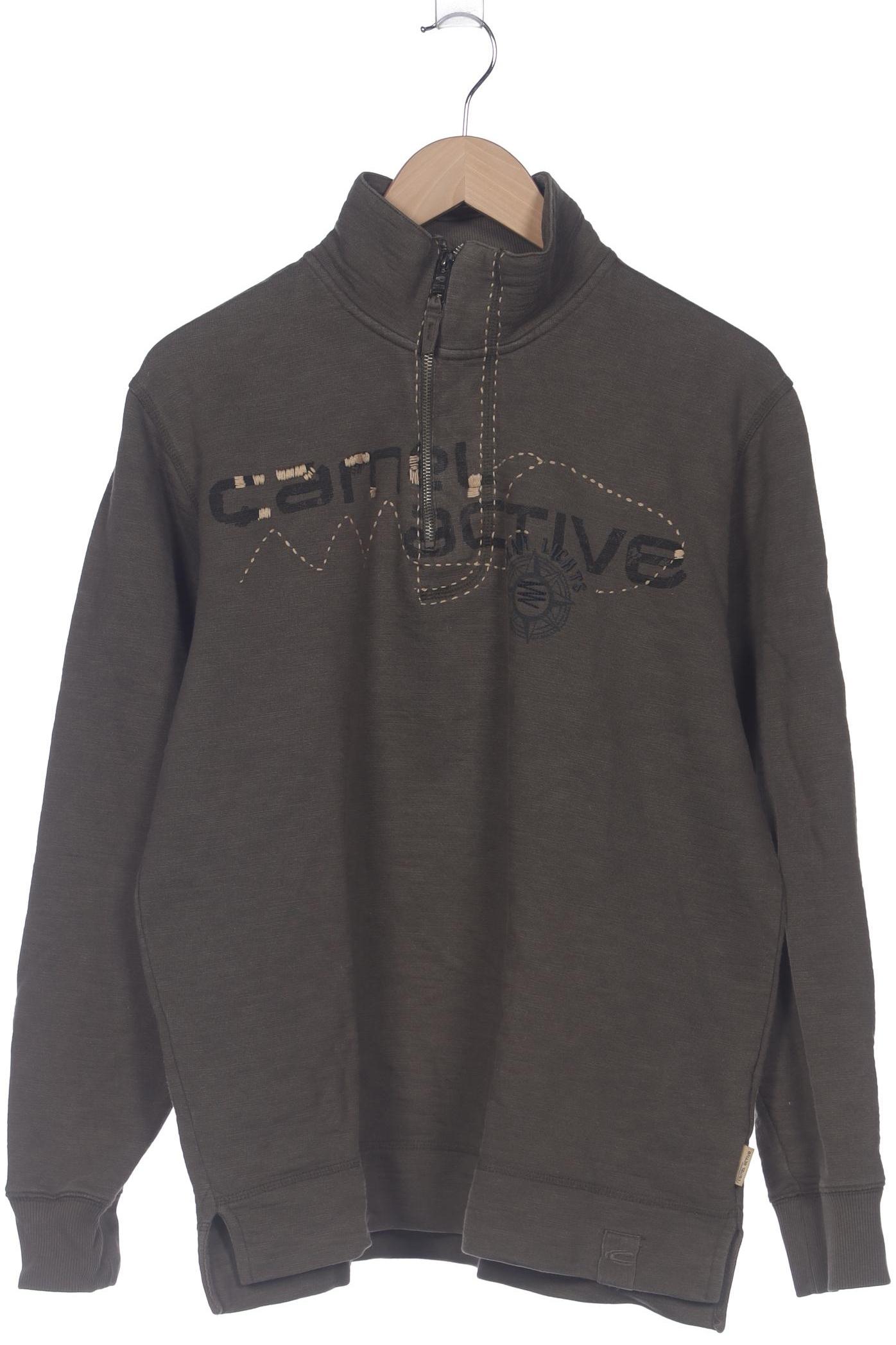 

camel active Herren Sweatshirt, grün, Gr. 48