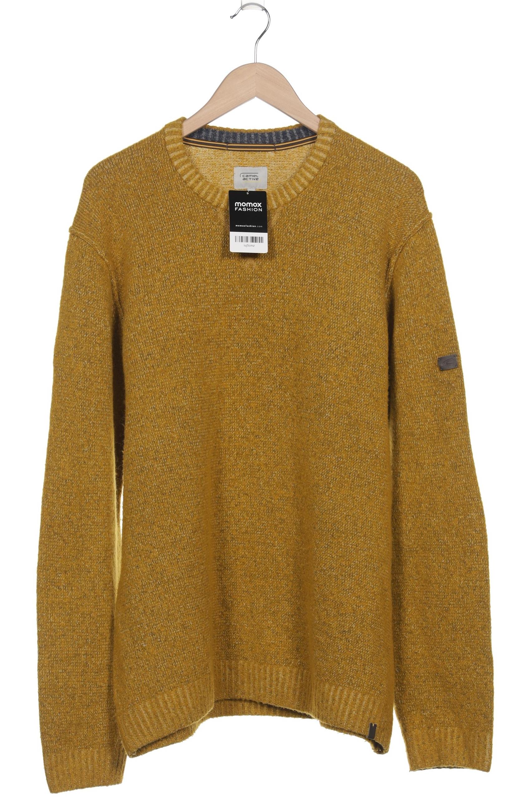 

camel active Herren Pullover, gelb, Gr. 56