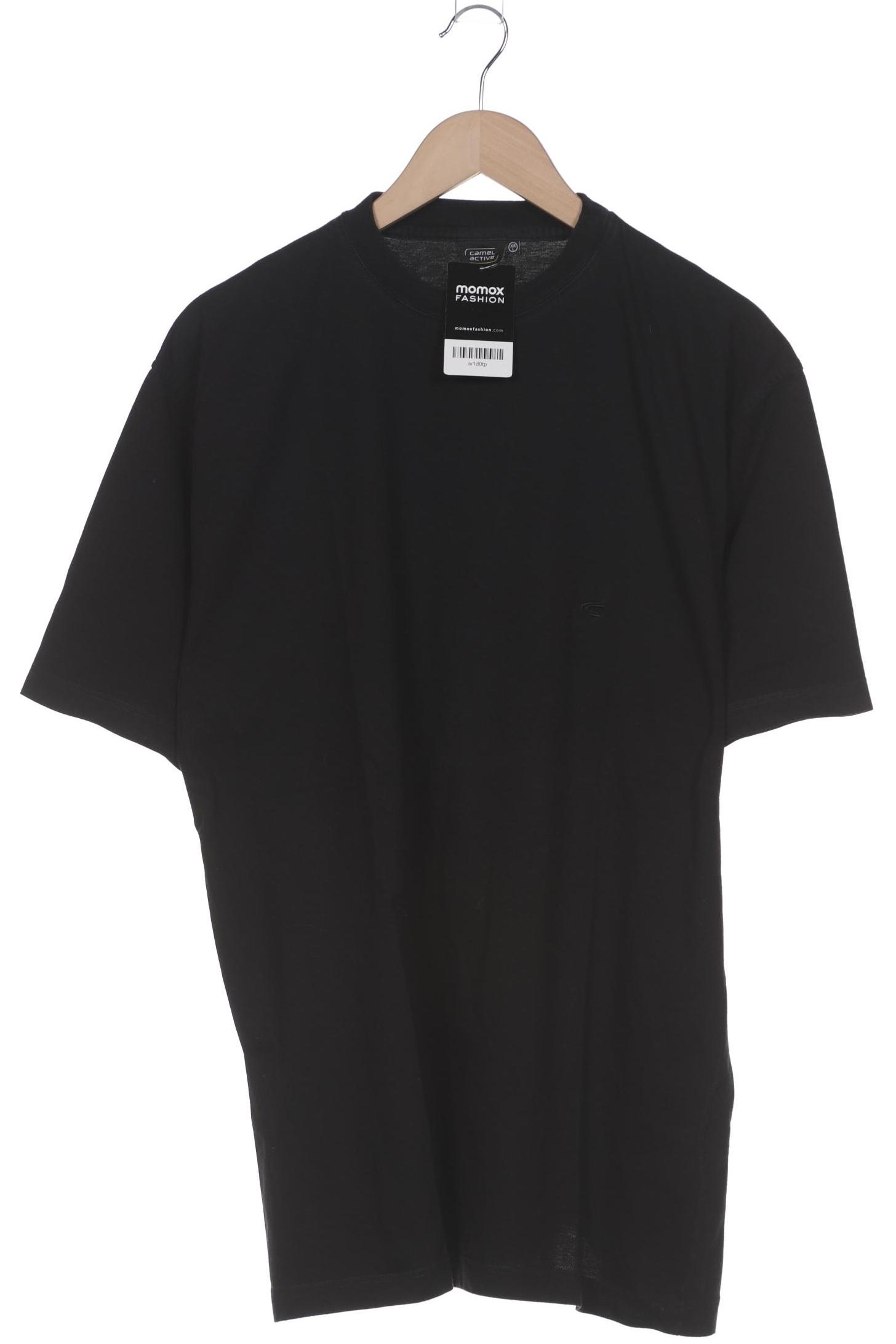 

camel active Herren T-Shirt, schwarz, Gr. 56