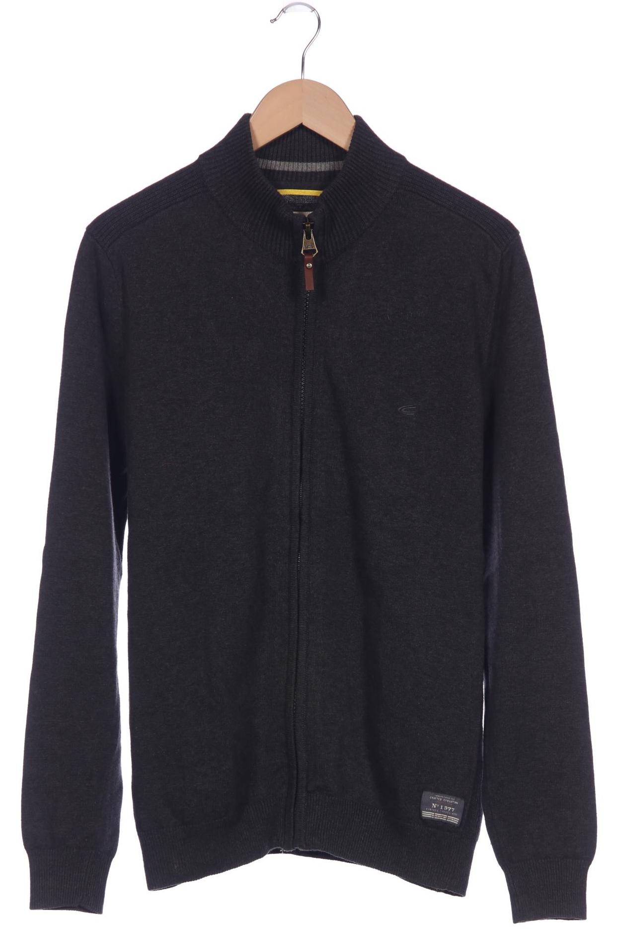 

camel active Herren Strickjacke, grau, Gr. 52