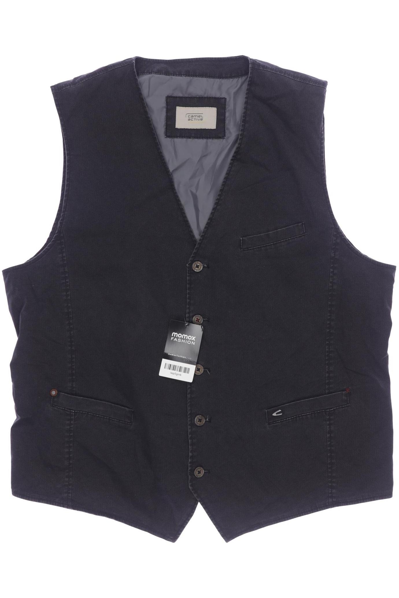 

camel active Herren Weste, schwarz, Gr. 56