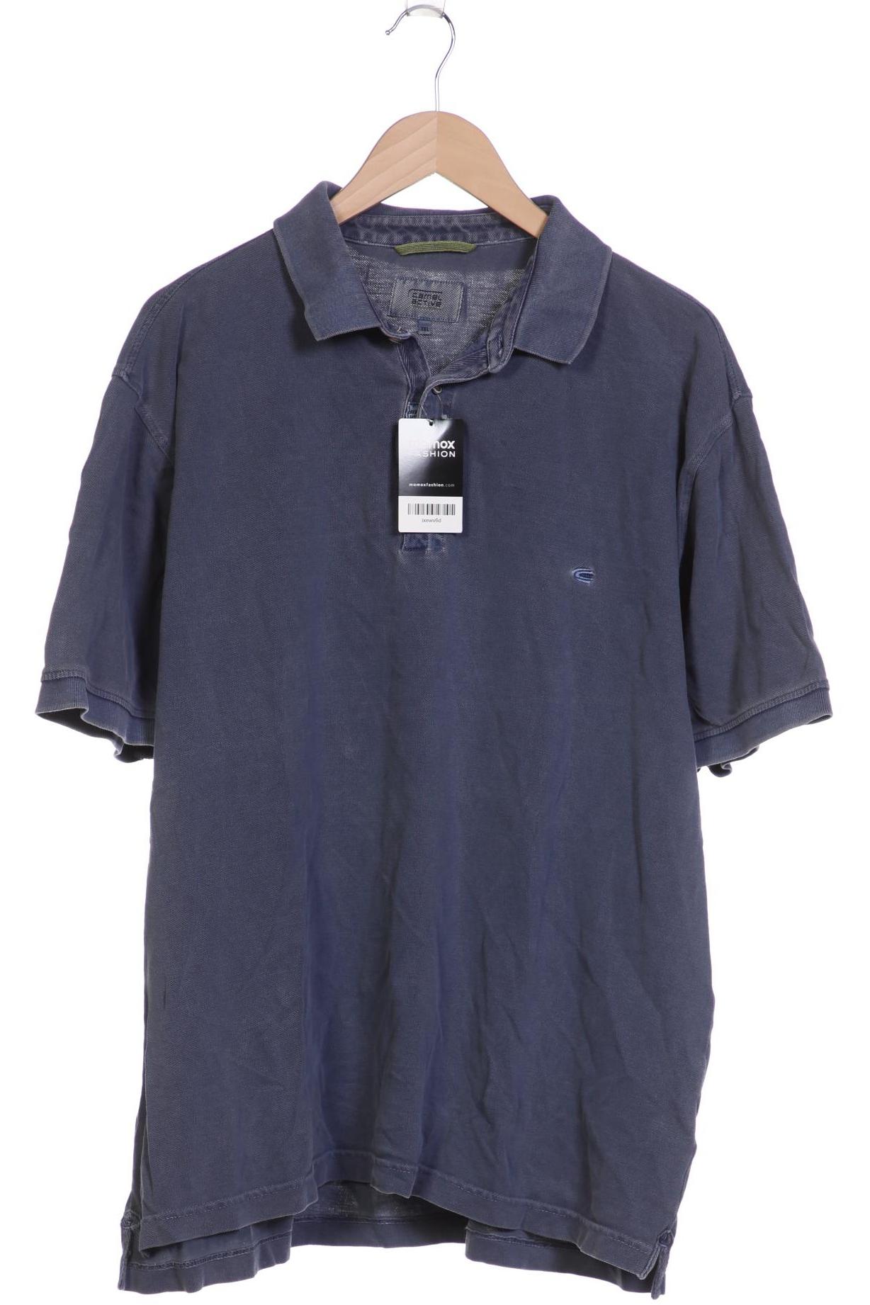 

camel active Herren Poloshirt, blau, Gr. 58