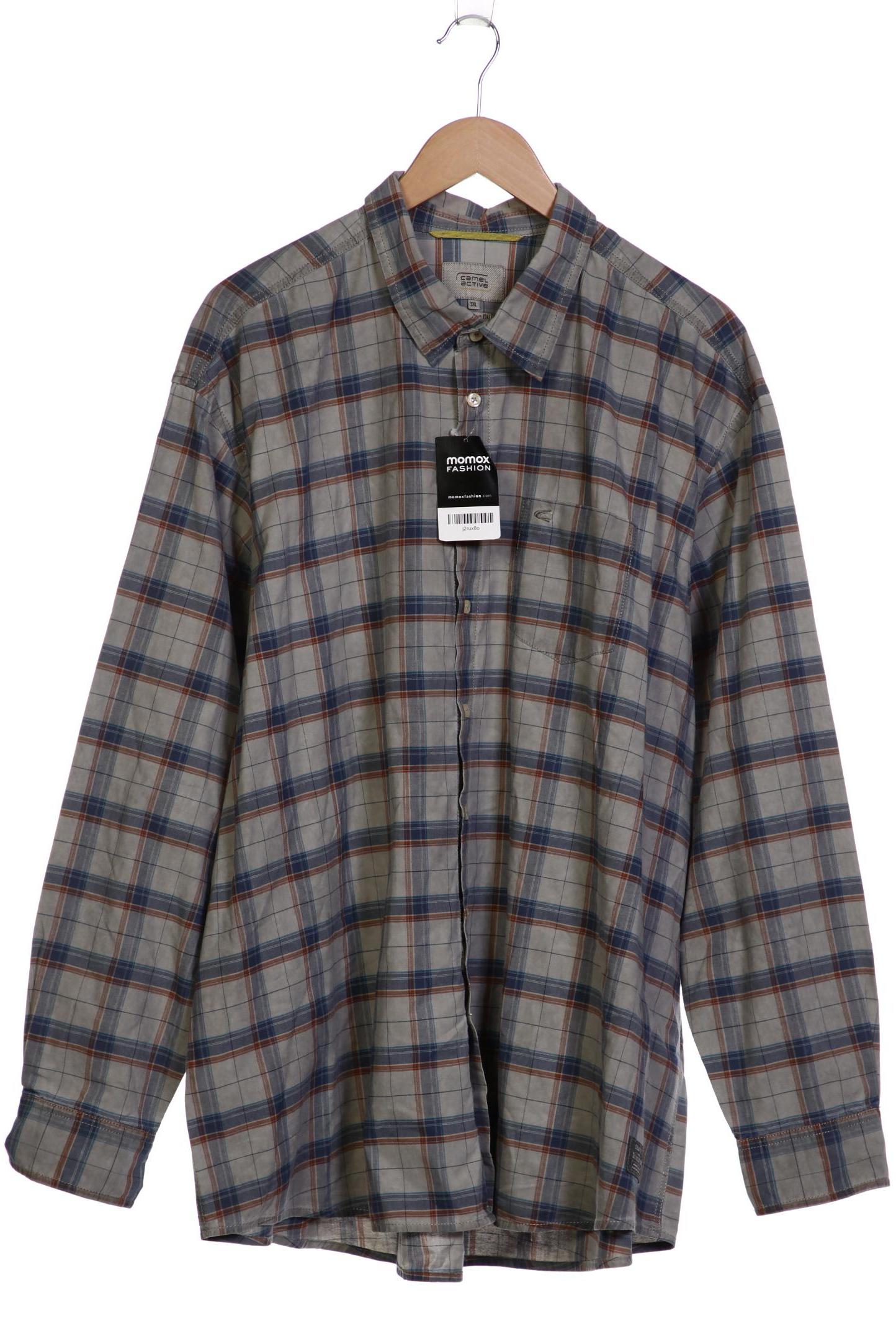 

camel active Herren Hemd, grau, Gr. 58
