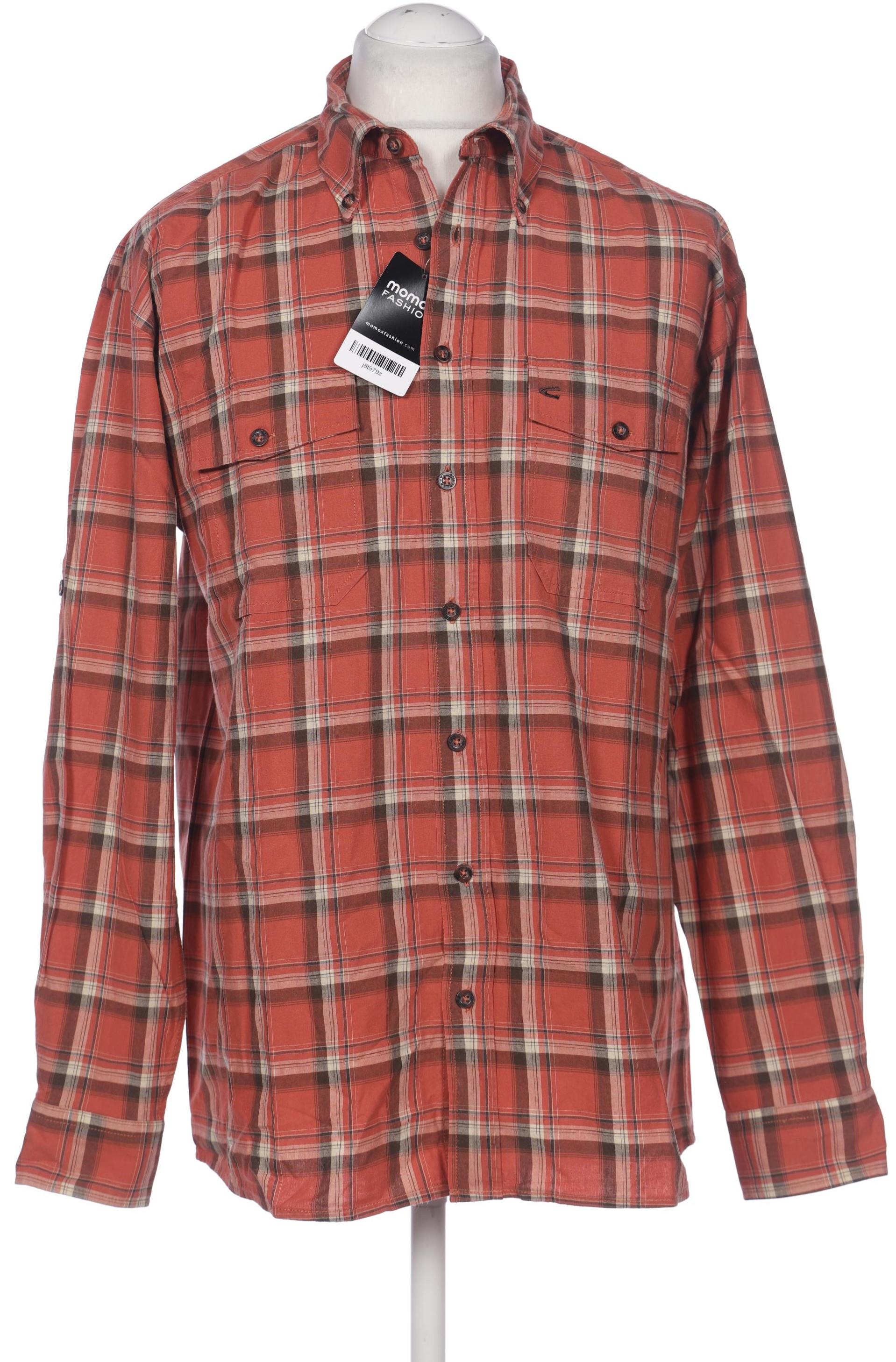 

camel active Herren Hemd, rot, Gr. 52
