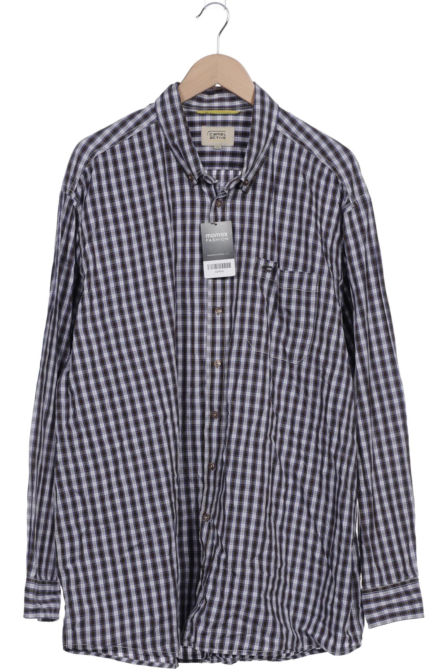 

camel active Herren Hemd, grau, Gr. 58