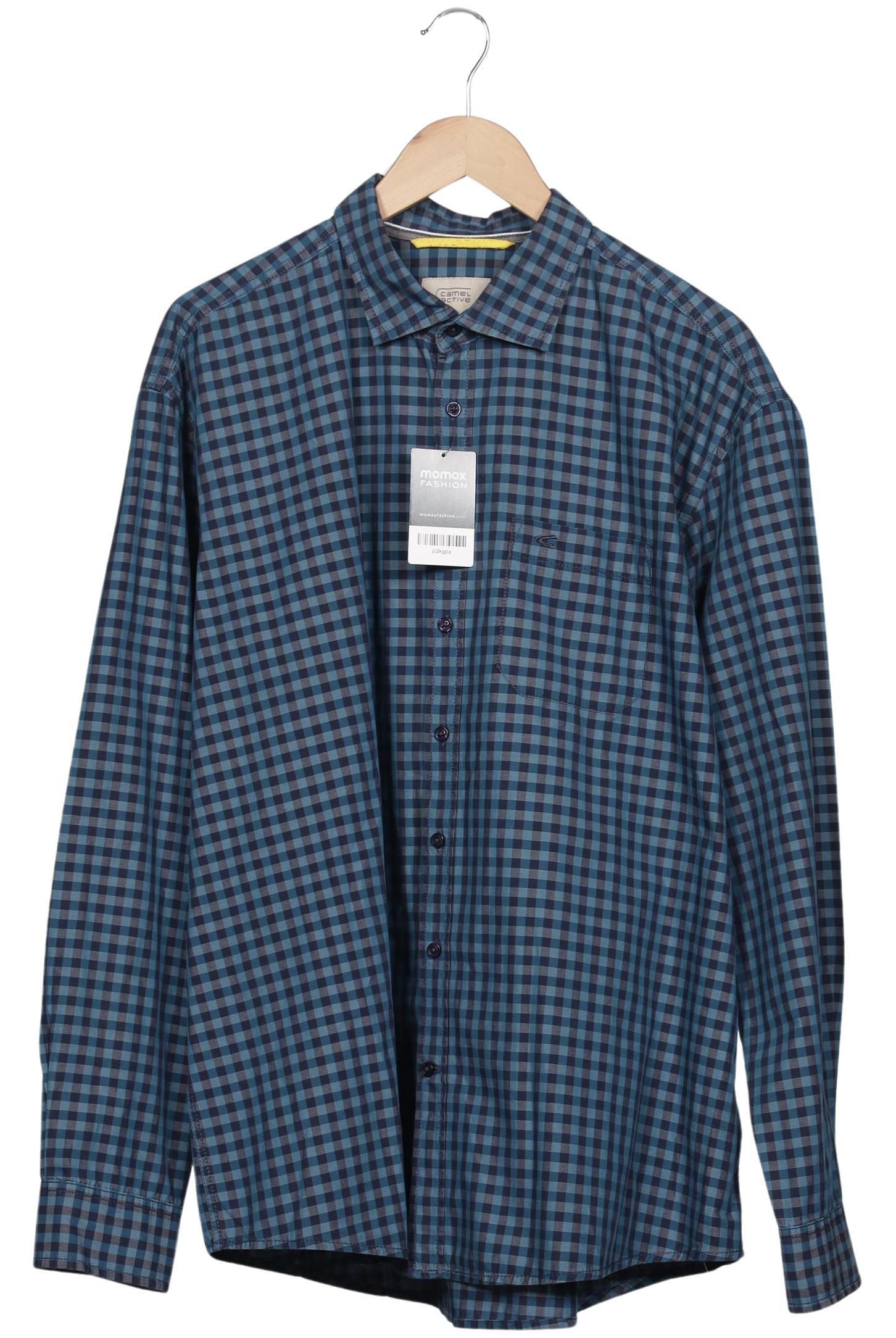 

camel active Herren Hemd, blau, Gr. 56