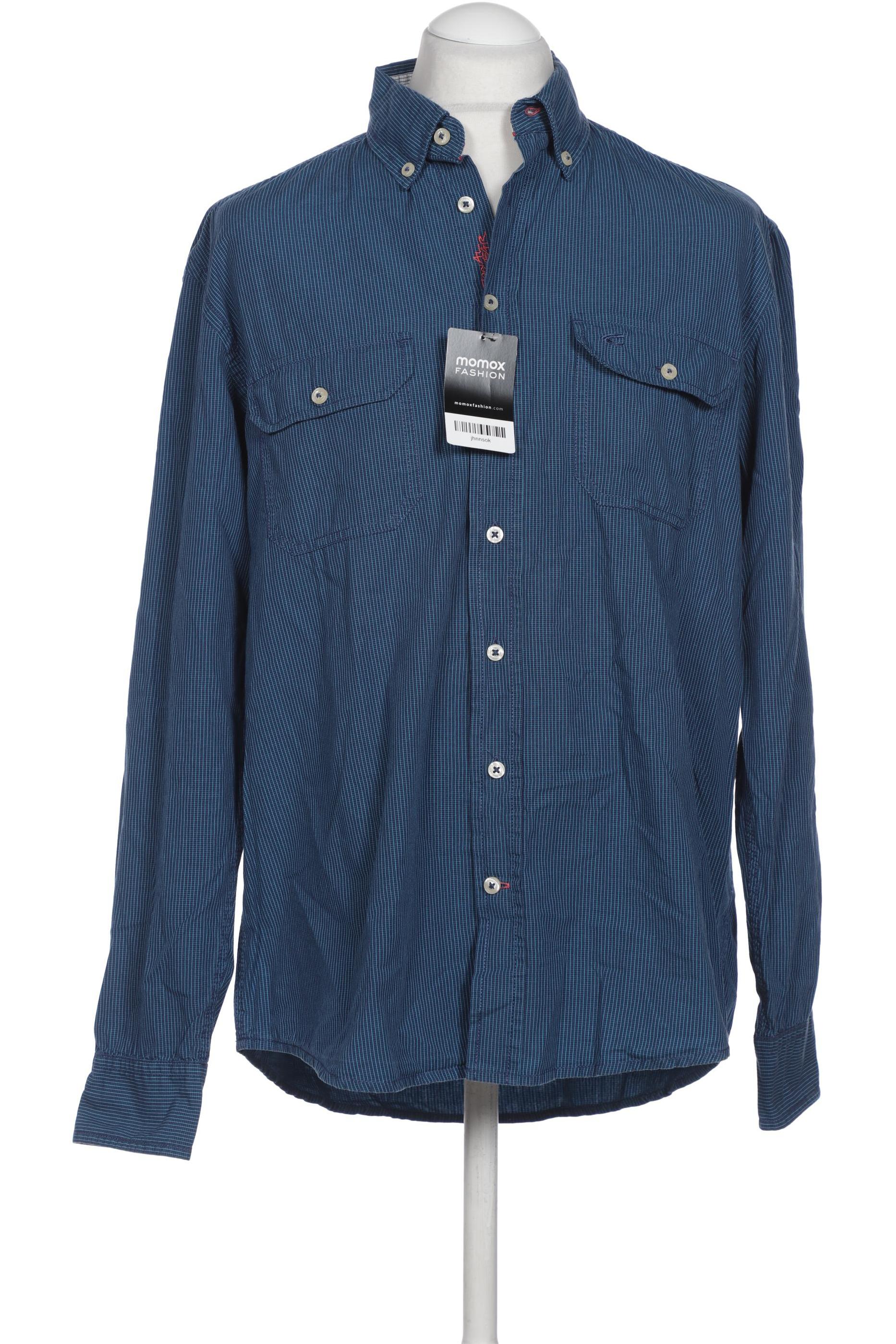 

camel active Herren Hemd, blau, Gr. 52
