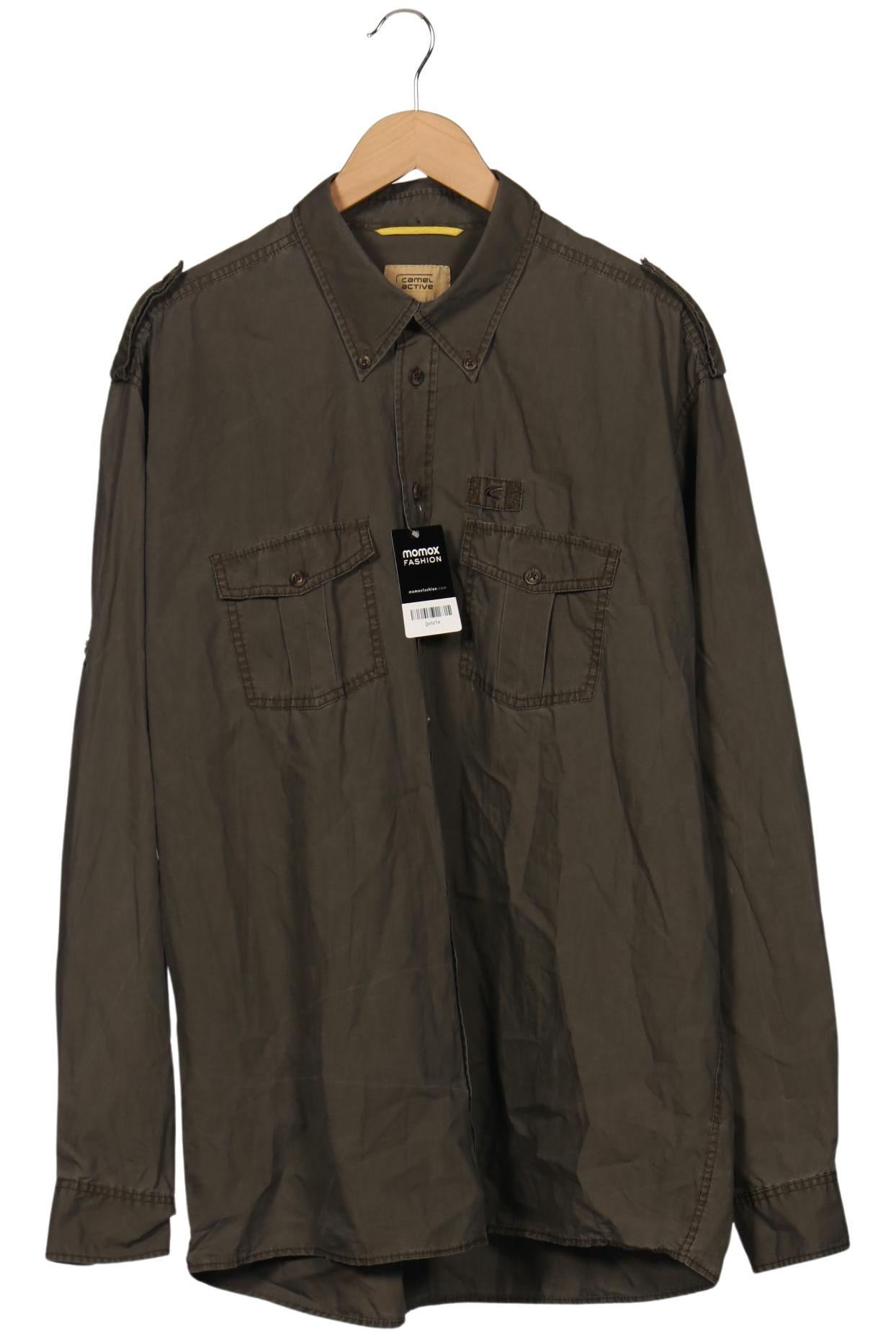 

camel active Herren Hemd, grau, Gr. 56