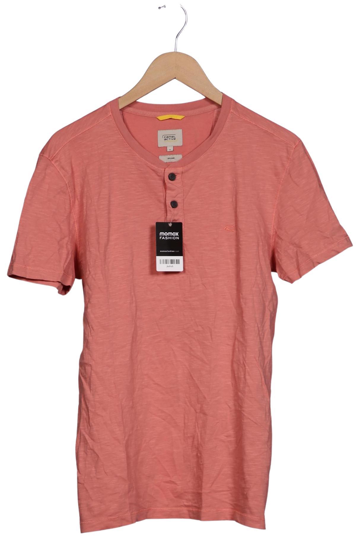 

camel active Herren T-Shirt, pink, Gr. 48