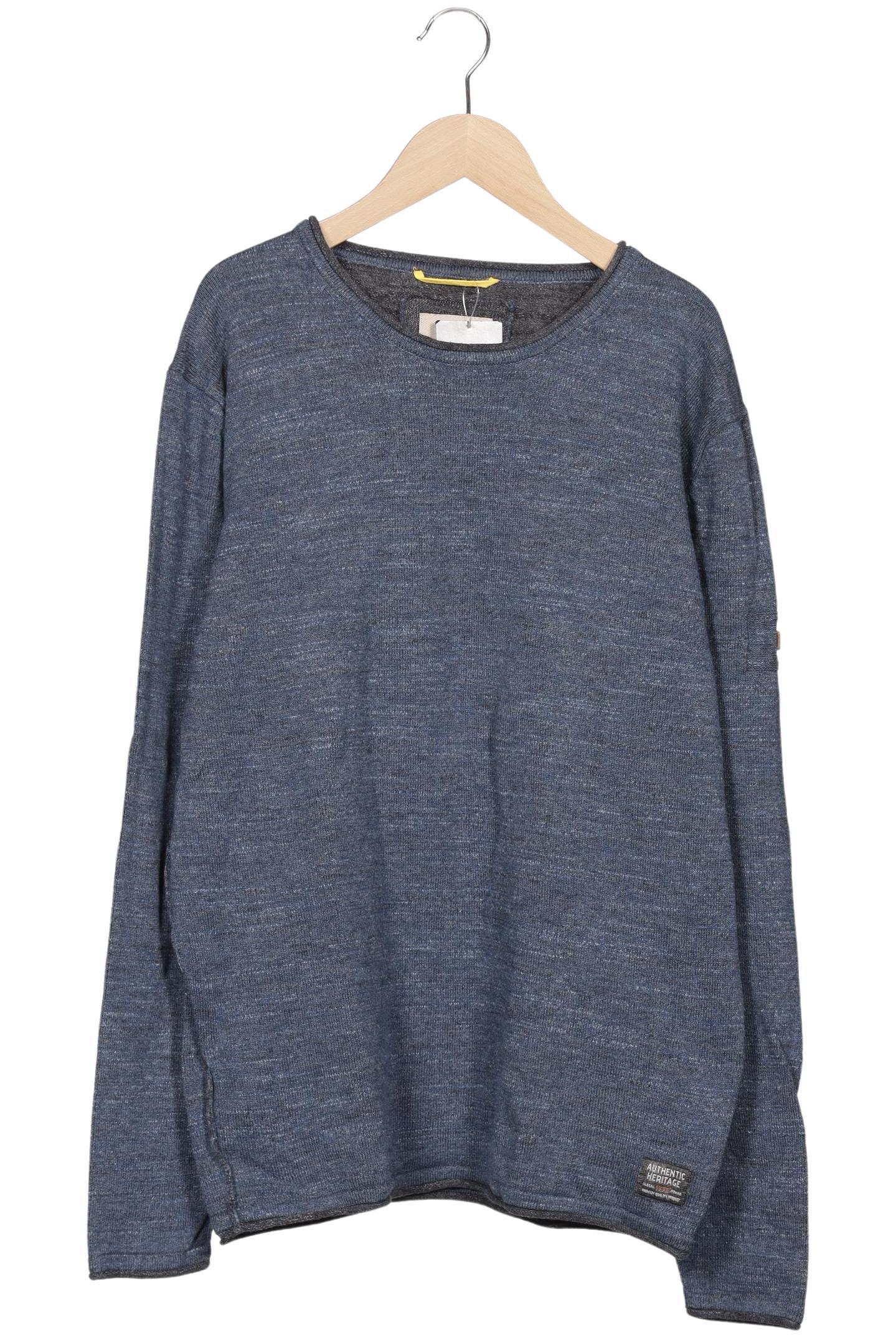 

camel active Herren Pullover, blau, Gr. 52