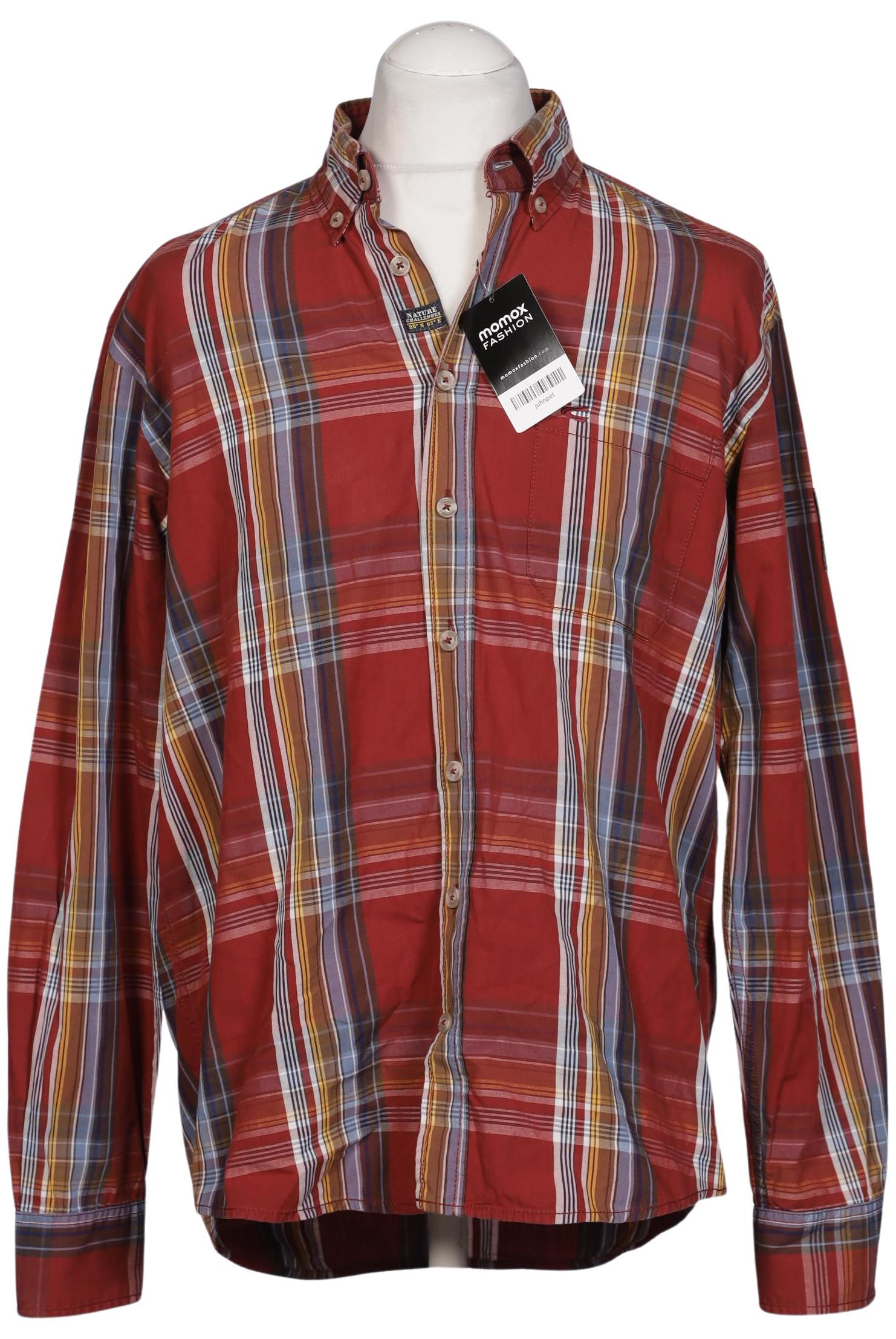 

camel active Herren Hemd, bordeaux, Gr. 52