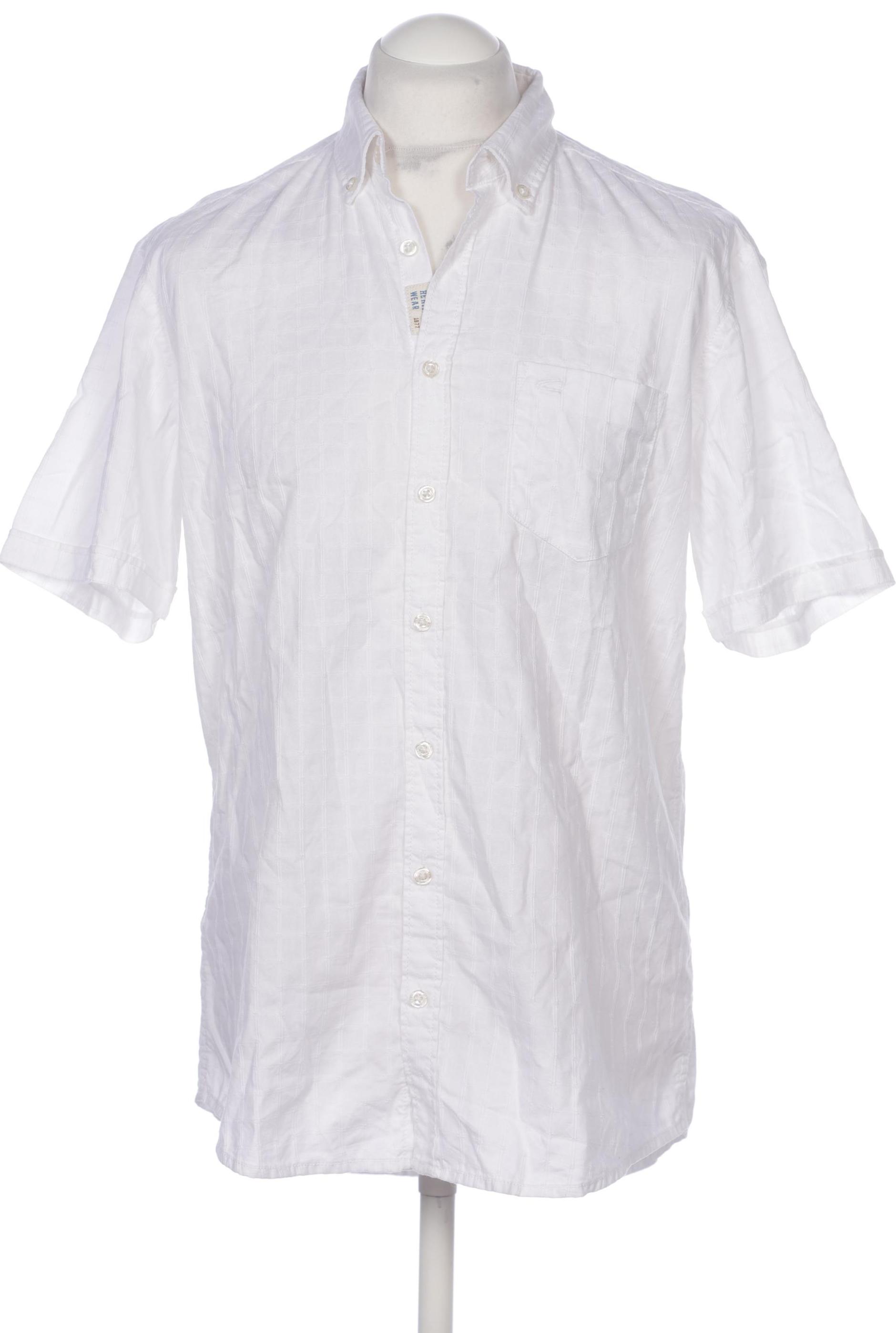 

camel active Herren Hemd, weiß, Gr. 48